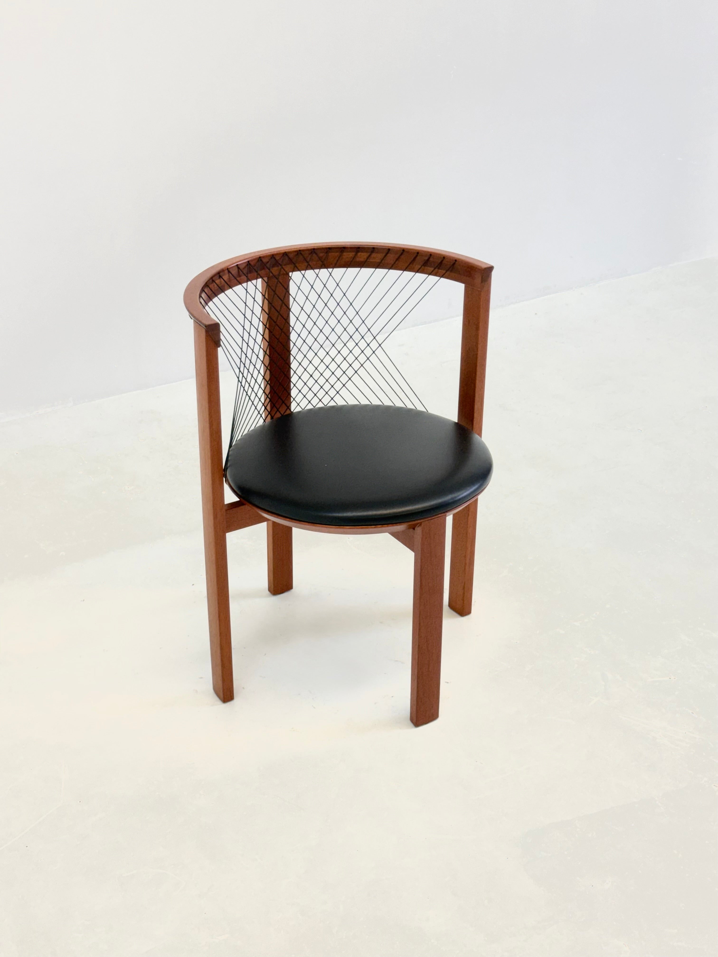 Set of Tranekær String chairs by Niels Jørgen Haugesen — view 11