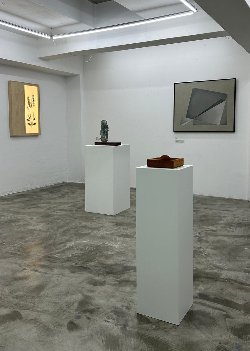 Turning Point' Painting — displayed on white wall in gallery setting