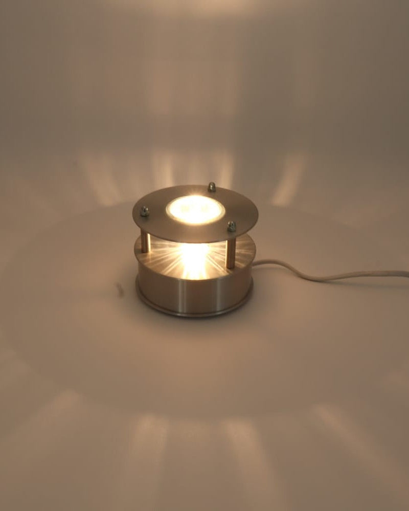 Hala Zeist 1-Light Ceiling Lamp – Aluminium (The Netherlands, 1990s) by Forma Finds | The Oblist