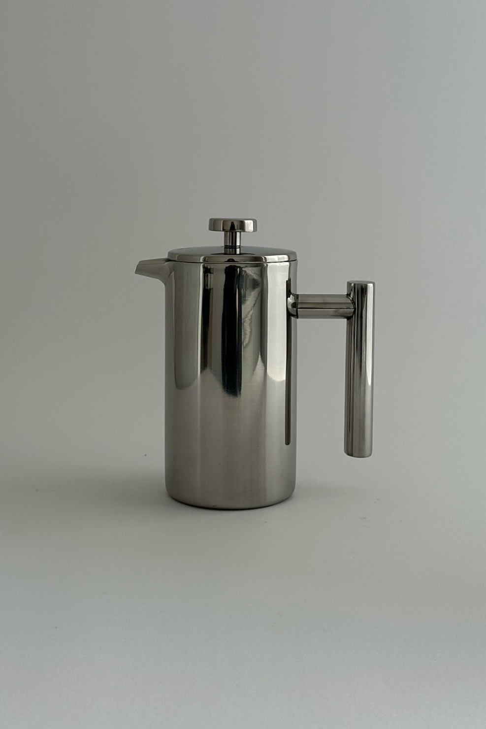 'HEDONISM' stainless steel french press — additional view