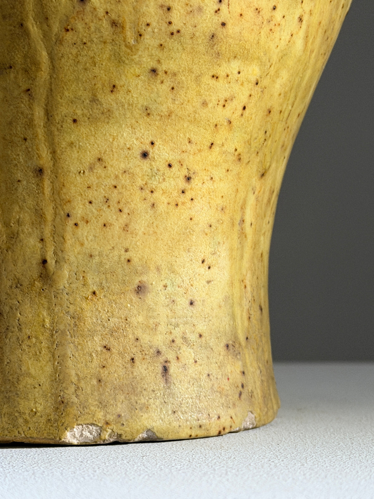 Ceramic vase, artist to be identified, 1960 — lifestyle setting