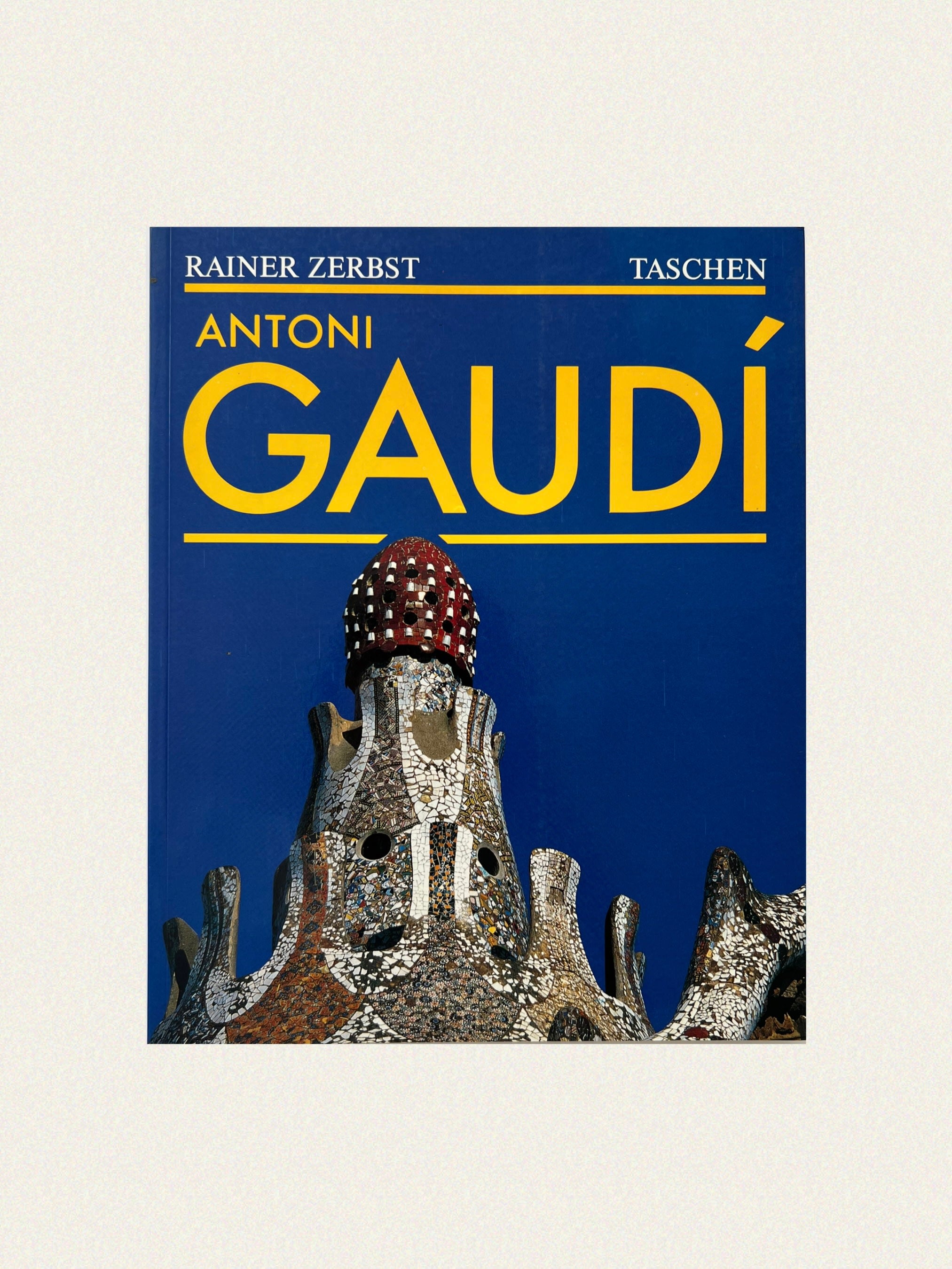 Antoni Gaudi by Reiner Zerbst, 1991 - Vintage Art Book by Istanbul Edits | The Oblist