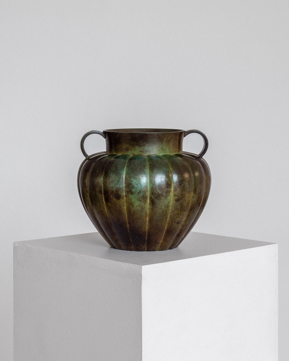 Vase Swedish Art Deco Bronze Vase