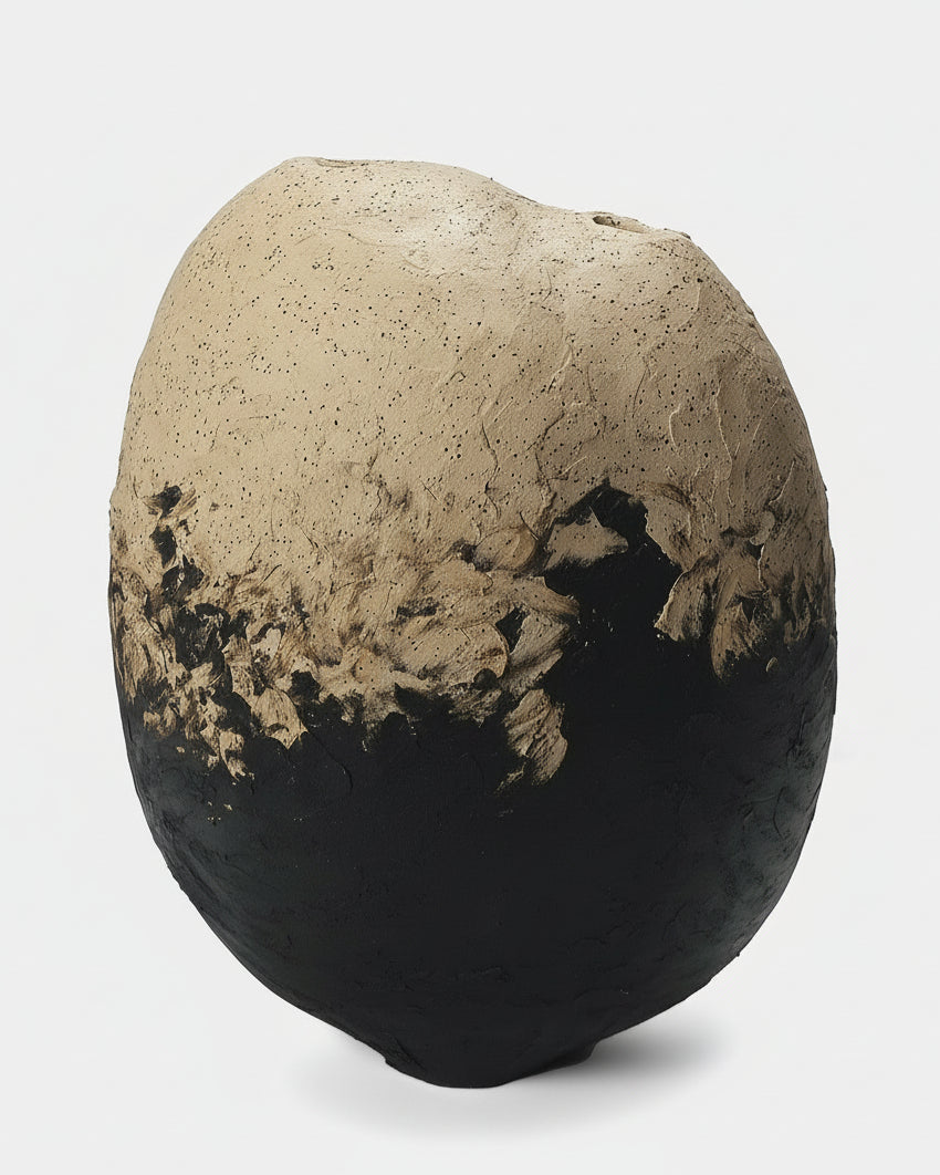 Sculptural Earthwork Vessel – Gestural Collection - No 129