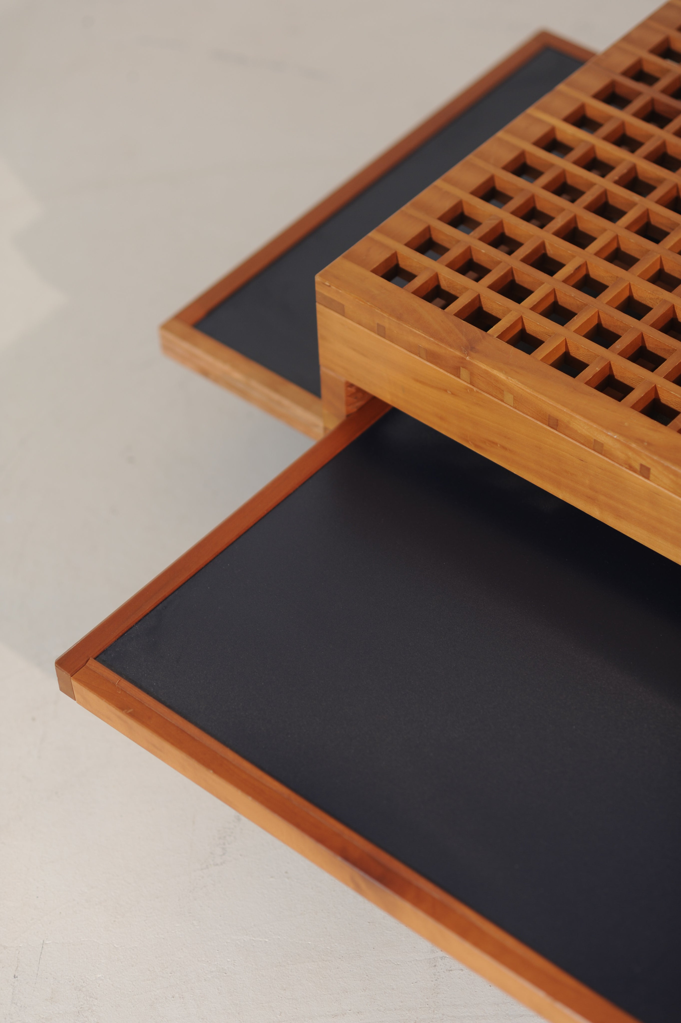 Bernard Vuarnesson Tetra Coffee Table, France 80s