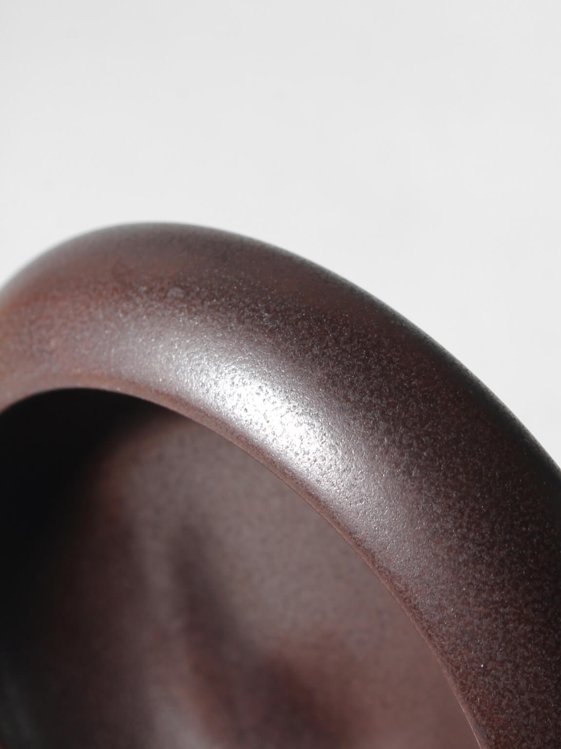 Andersson & Johanssons Brown Stoneware Bowl — close-up of textured brown surface