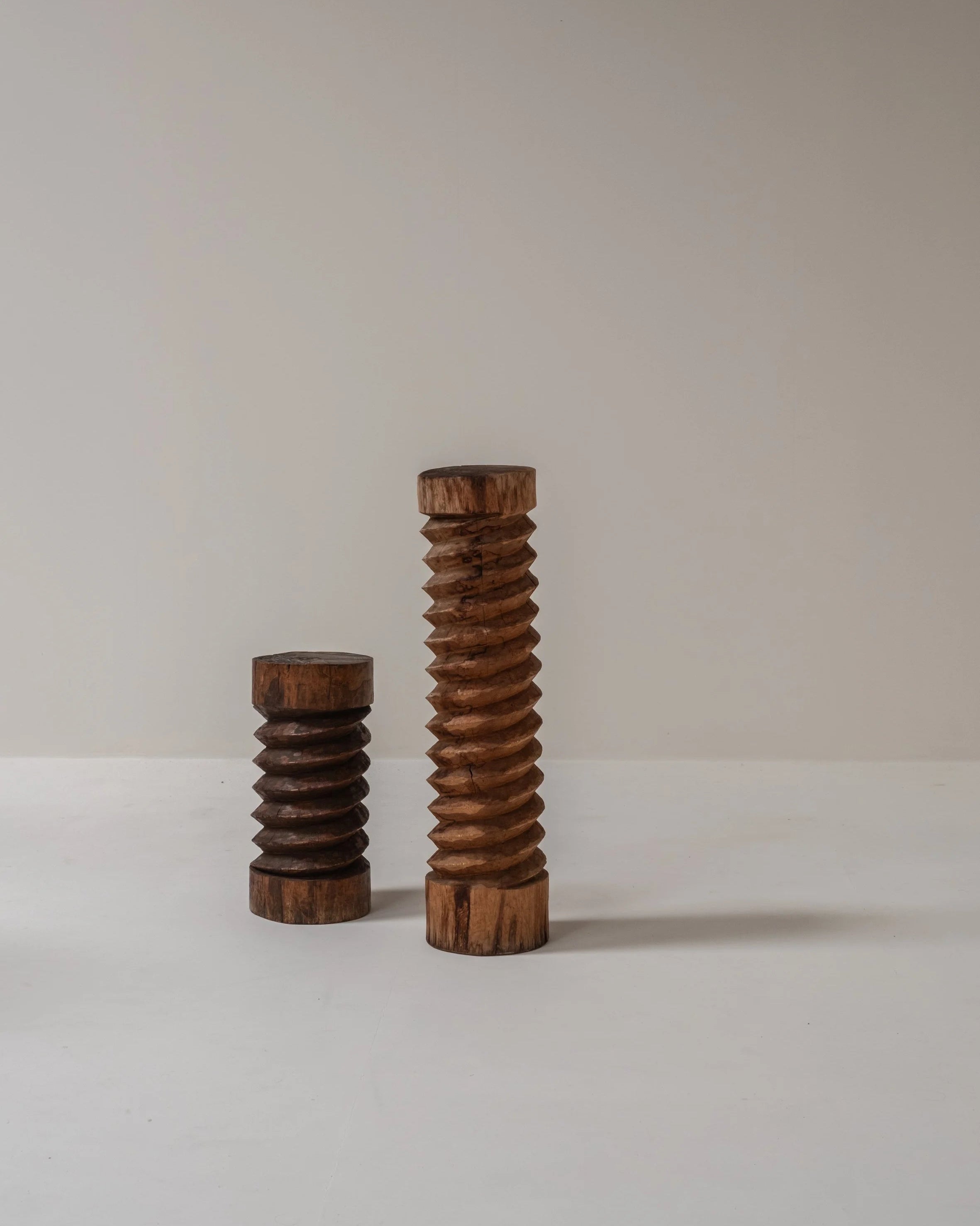 Pair of Vintage Wooden Wine Screws, France by Paulette in 't Stad | The Oblist