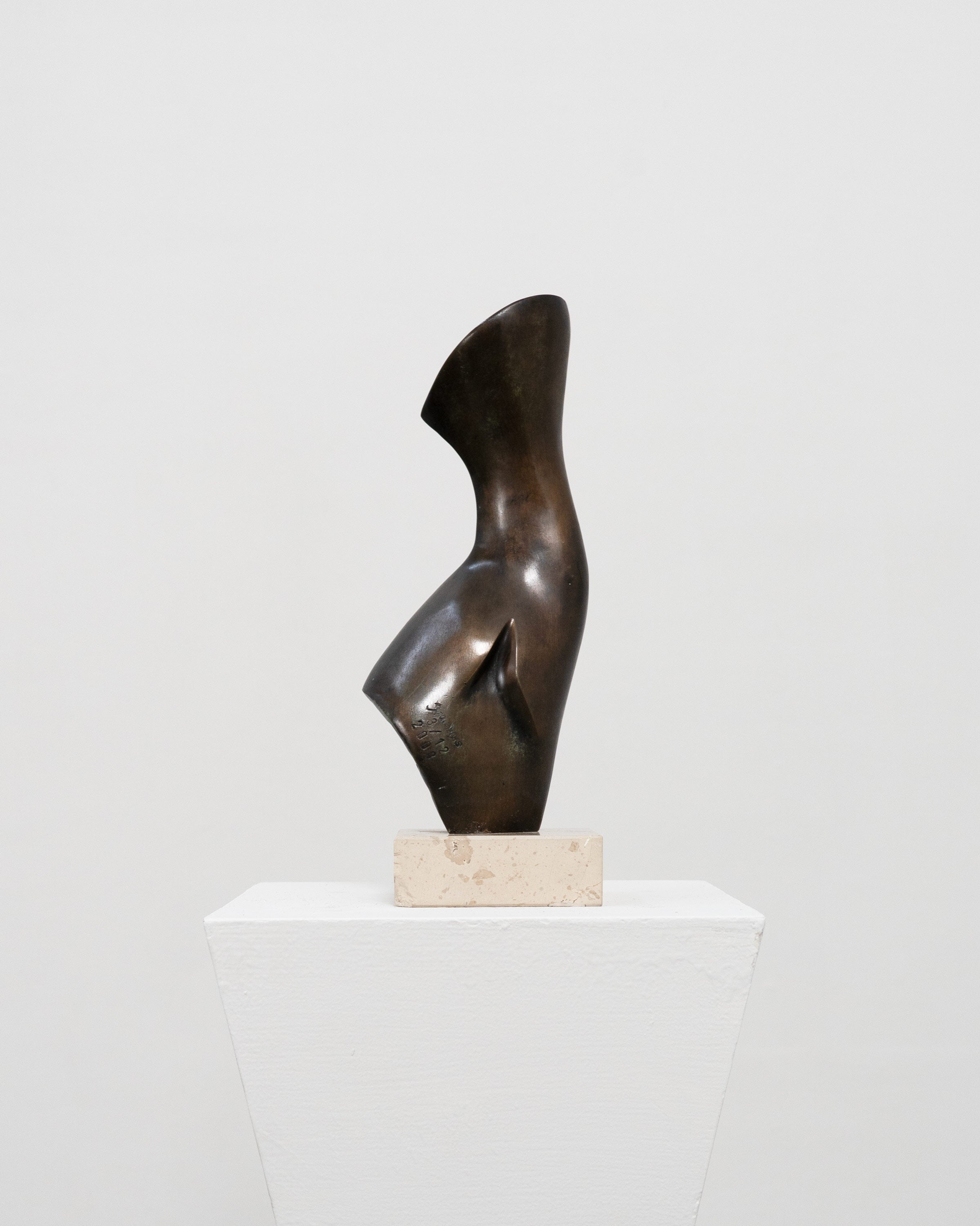 Abstract Sculpture in Bronze by Stanislaw Wysocki (b.1949)