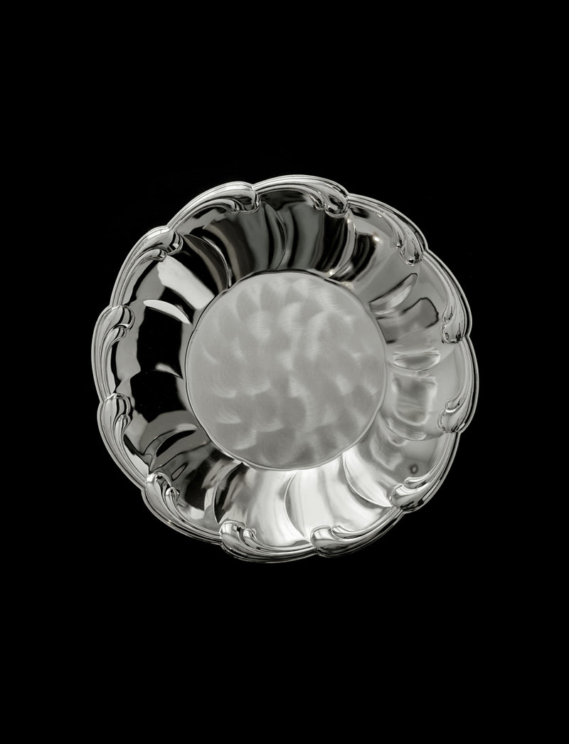 Vintage Dish in Metal by LA PARADE | The Oblist — silver metal finish