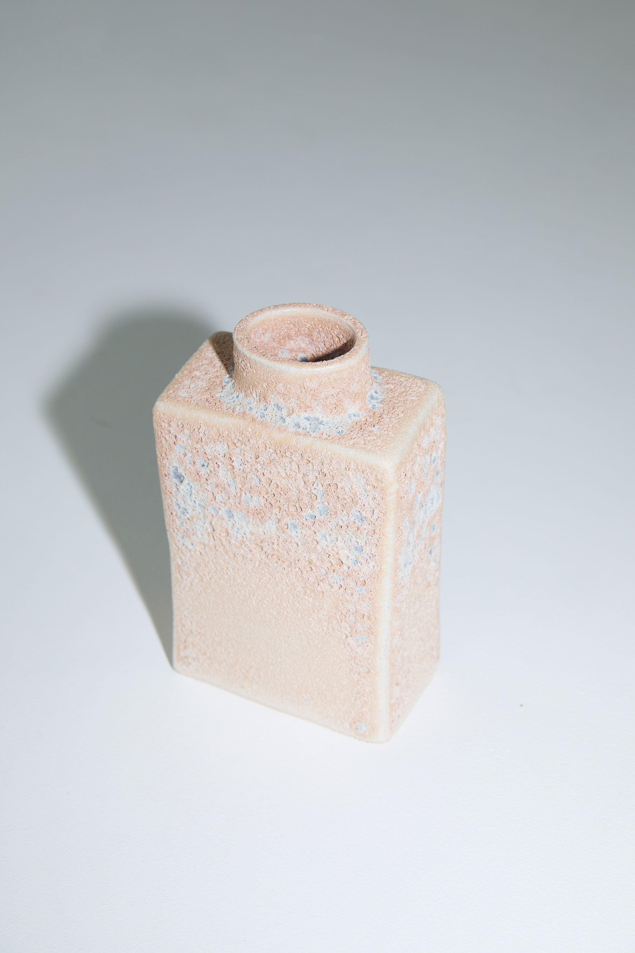 Cuubik - Small Lichen Ceramic Vase  — detail view