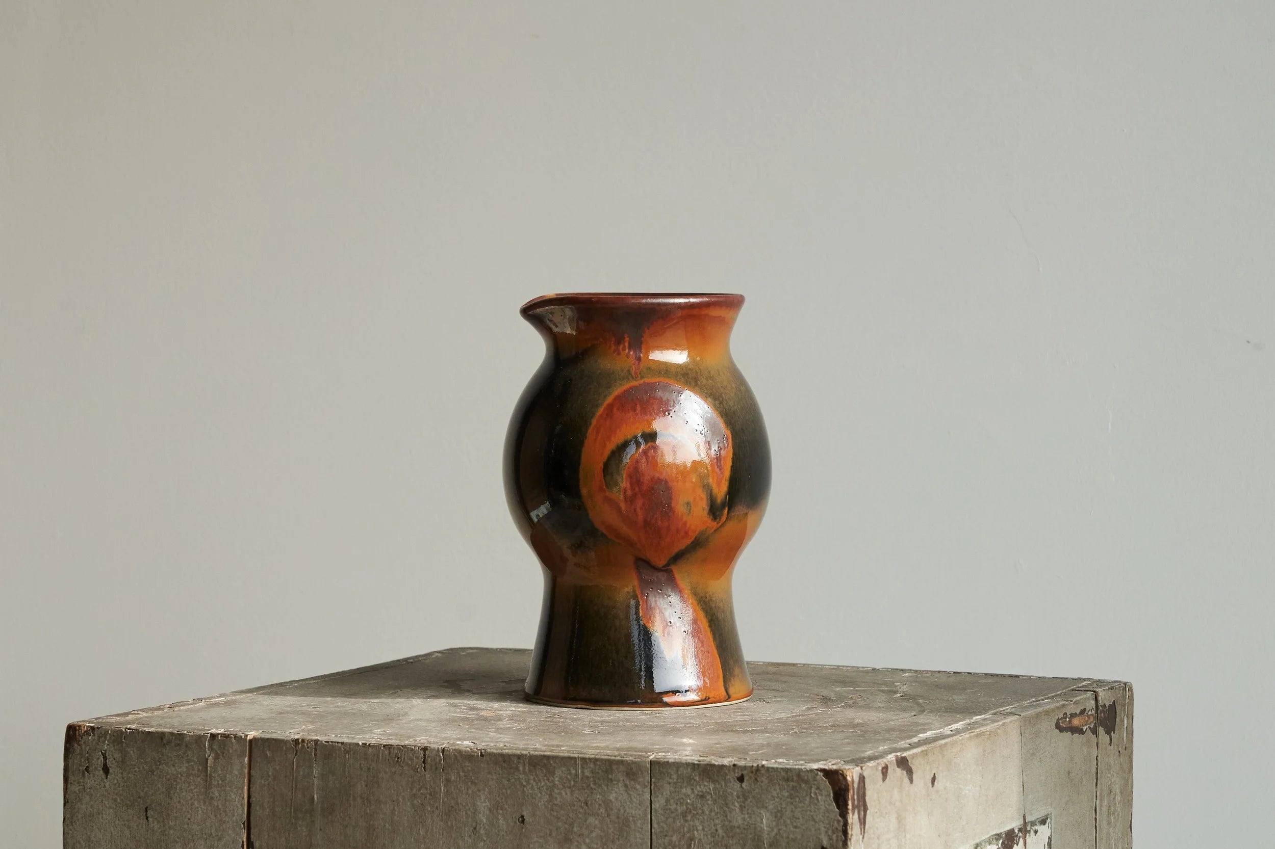Carl-Harry Stålhane Unique Hand Signed Vase for Rörstrand Sweden 1967 — alternate view