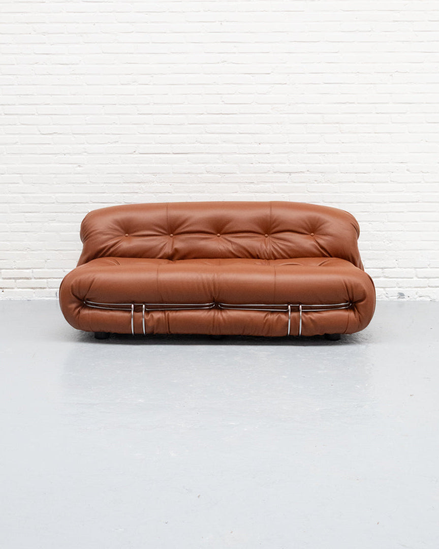 Cassina Soriana Two-seater Sofa by Afra & Tobia Scarpa