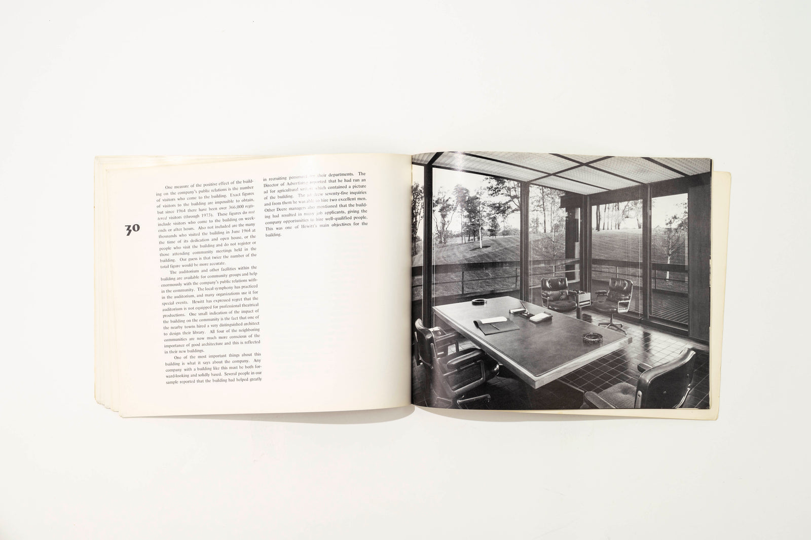 The Fourth Dimension in Architecture, Eero Saarinen, 1975 (Signed) RARE Interiors Book — in context