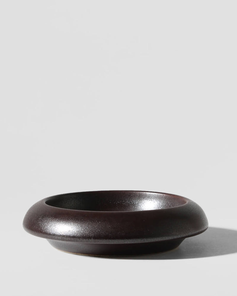 Andersson & Johanssons Brown Stoneware Bowl by Vintage Stories | The Oblist — handcrafted dark brown stoneware