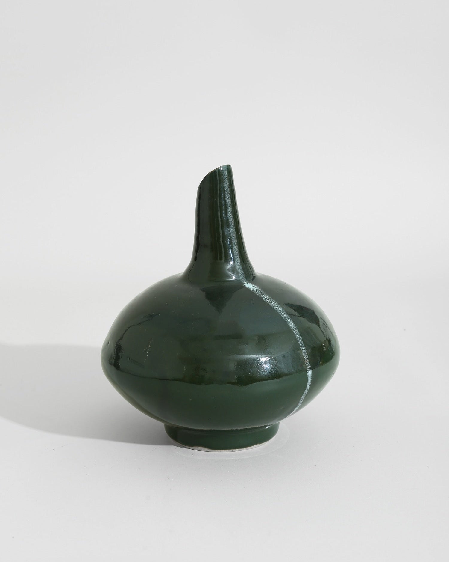Green Sculptural Pottery by Villa | The Oblist