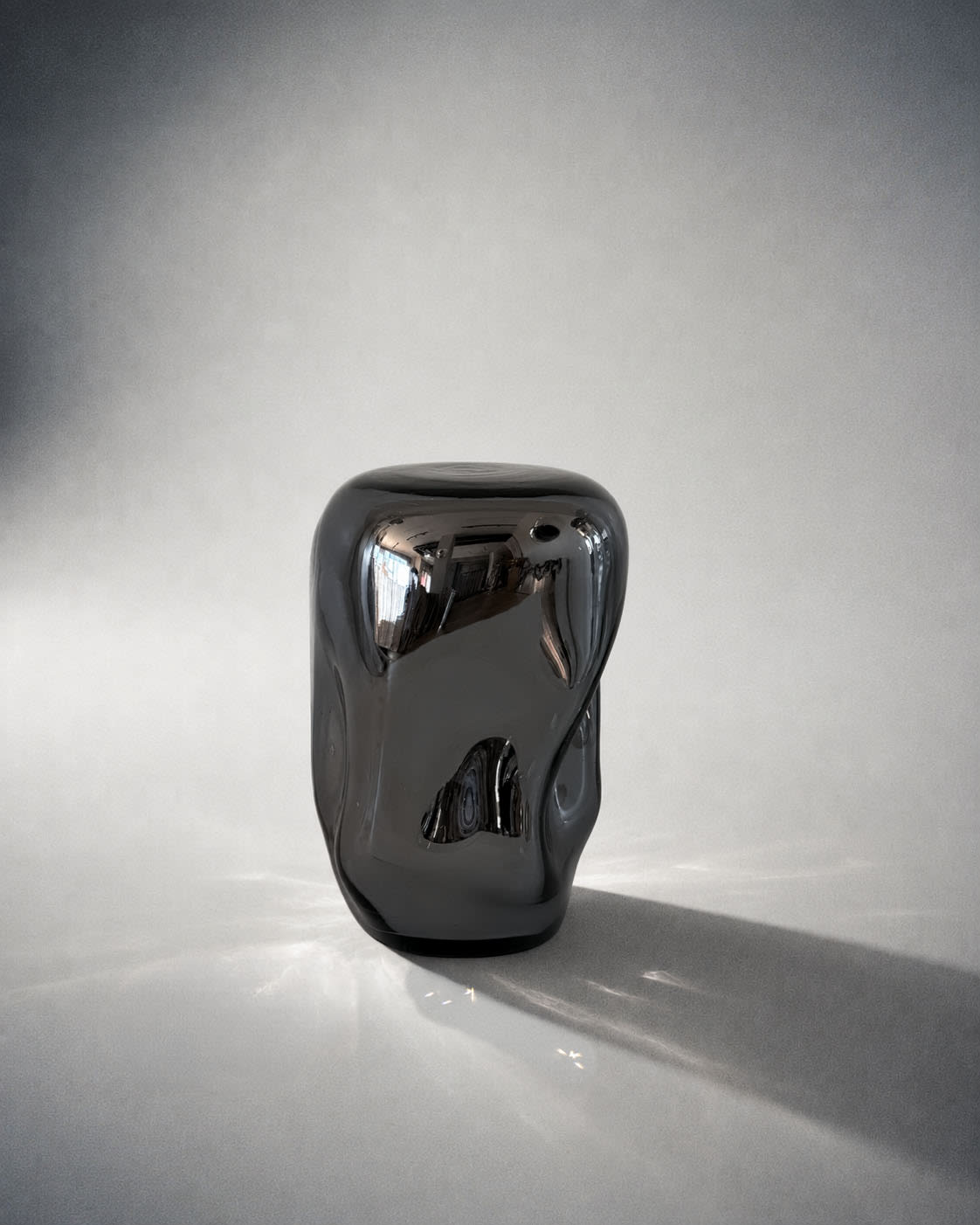 Wave Stool / Side Table XIX by HOMA | The Oblist