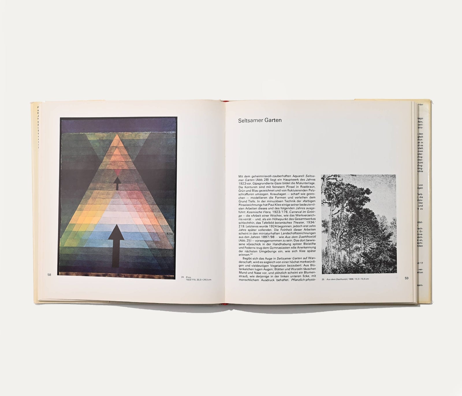 Paul Klee und das Bauhaus, 1972 Art Book Hardcover — alternate view