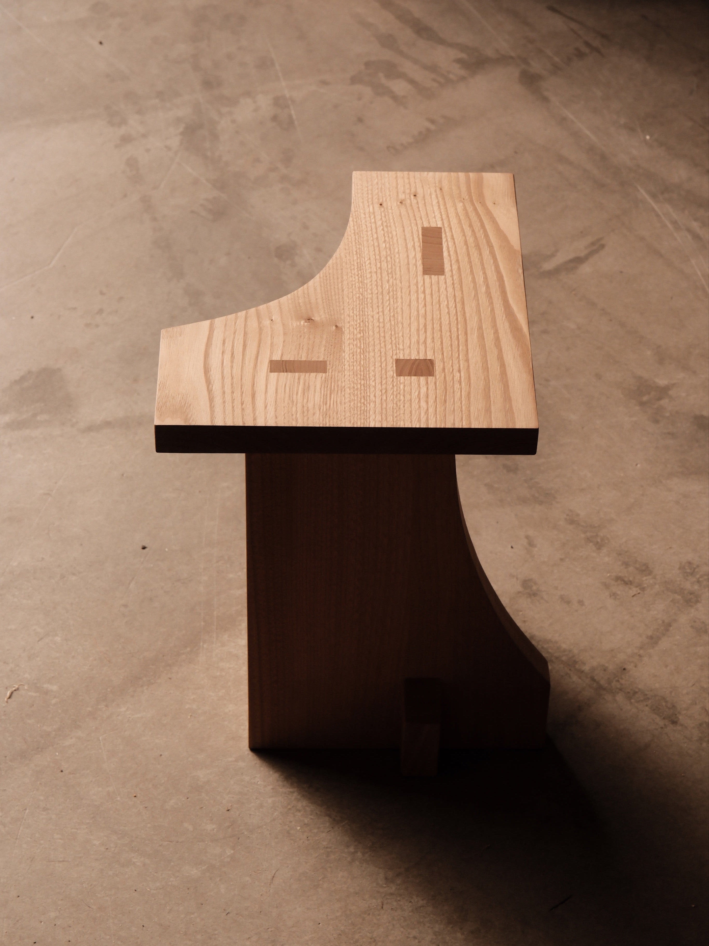 Heel Stool — side angle