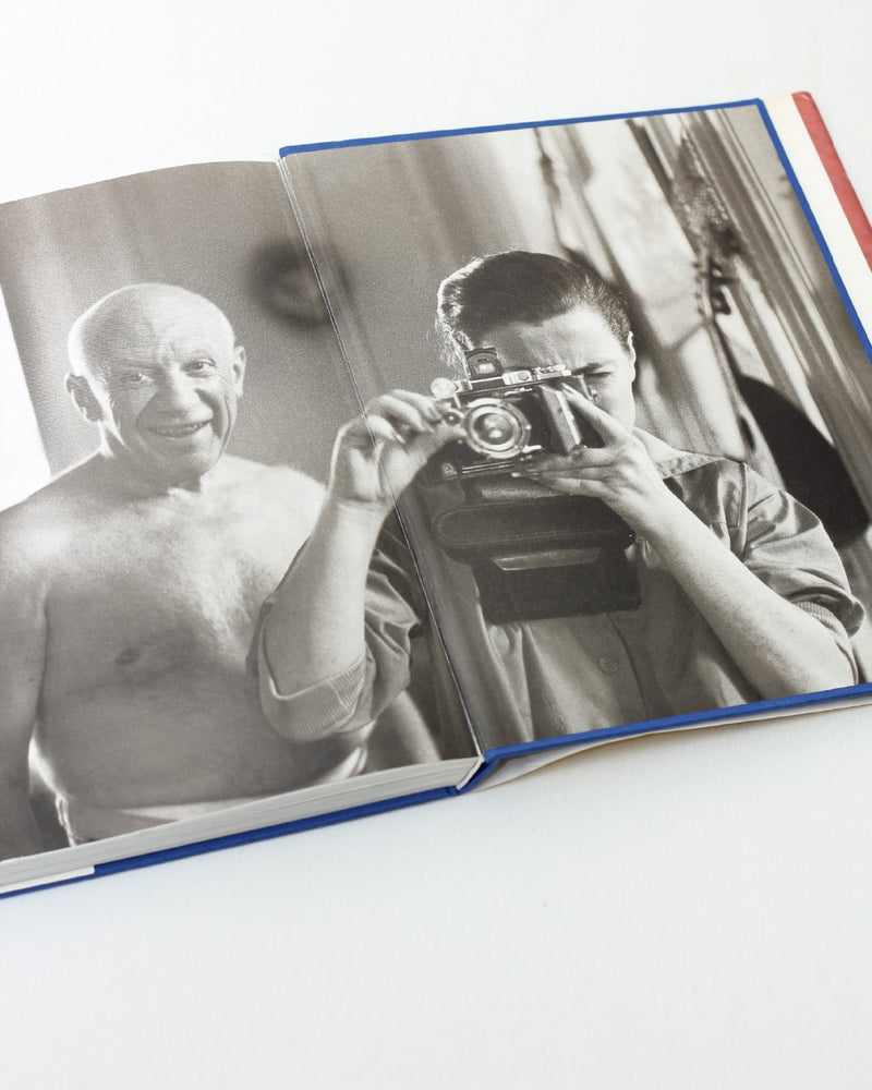 Picasso and Jacqueline — interior view of book pages with photography