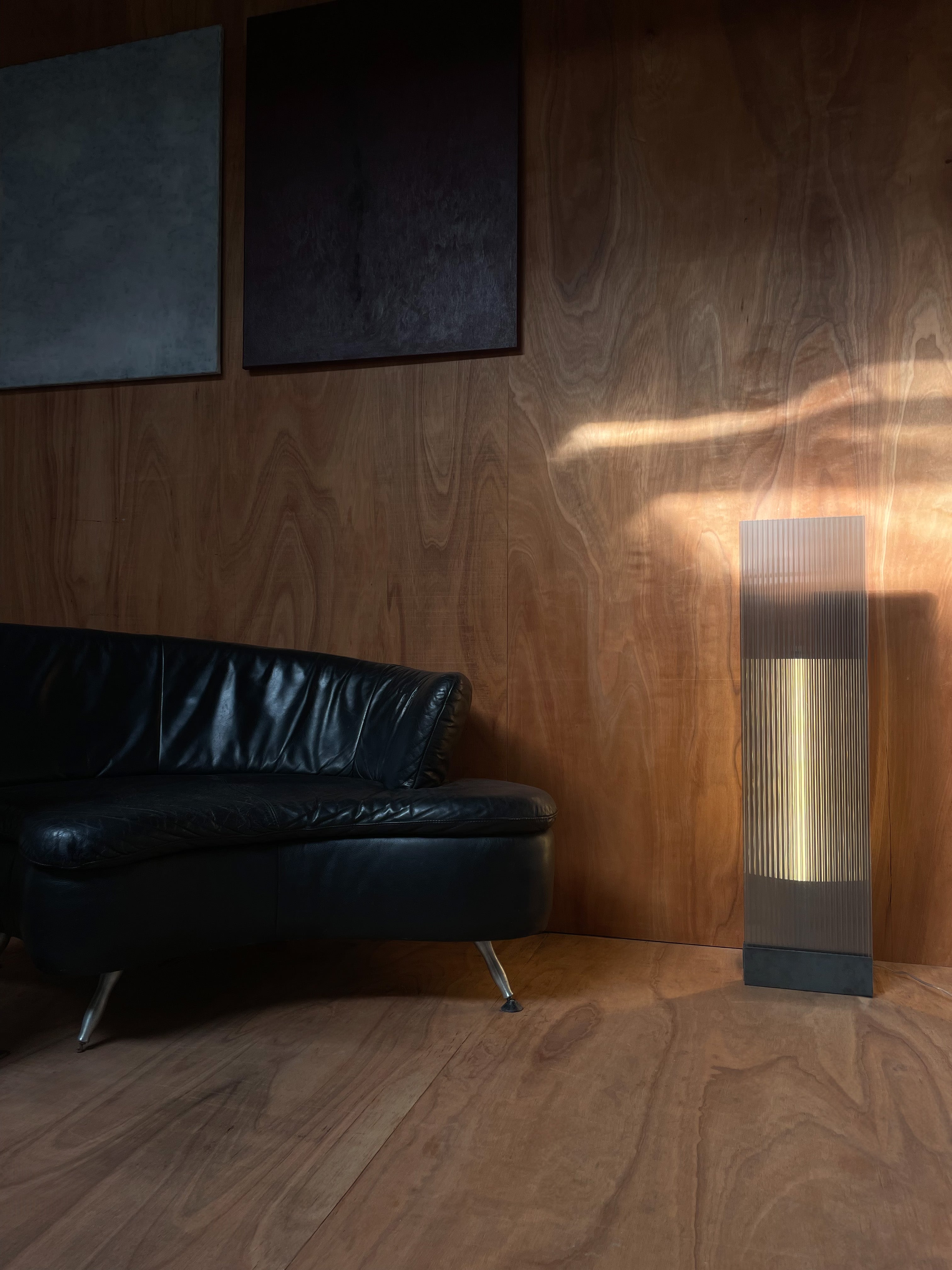 Lampe de Sol POLY-C-1 Haute - Fumée