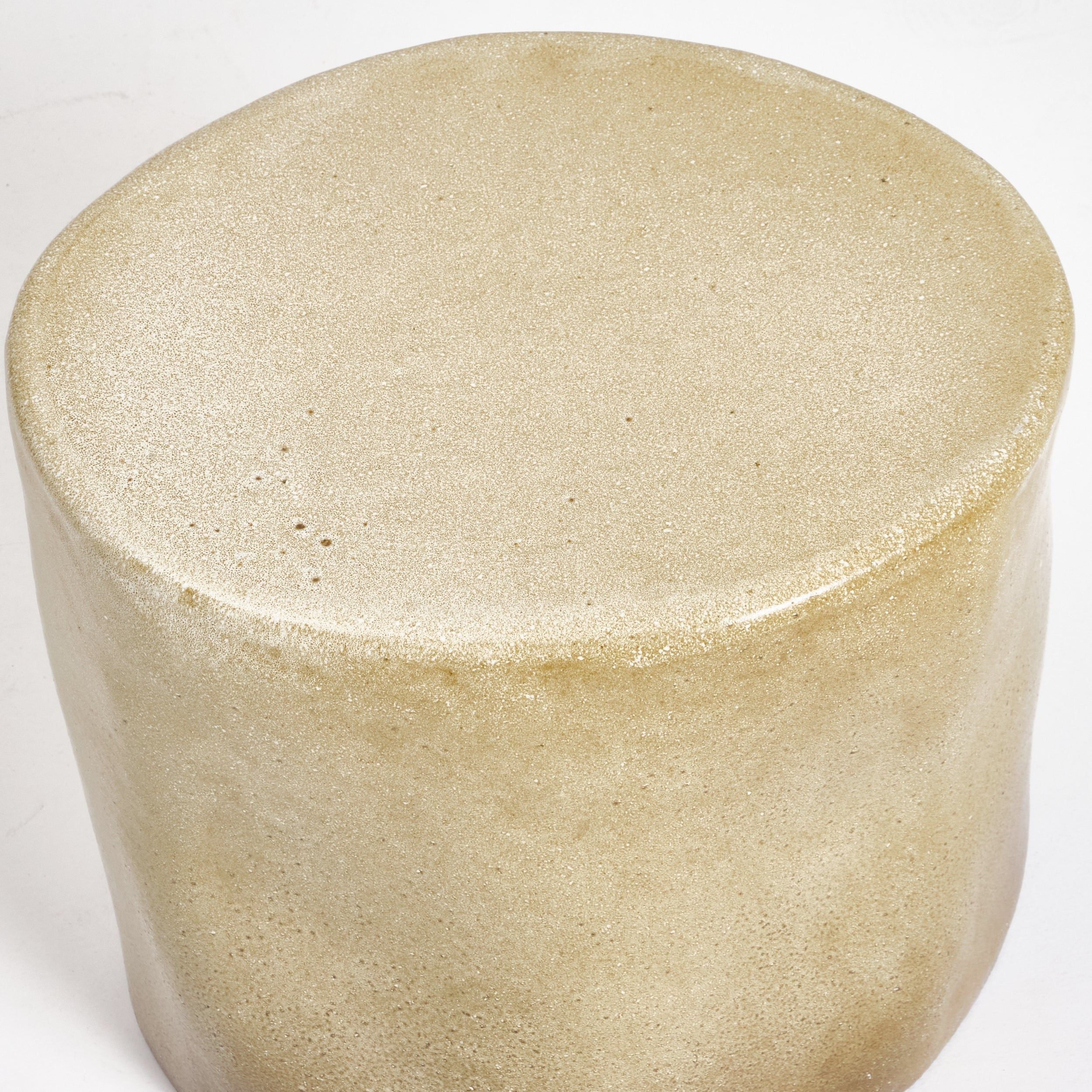 Small Ceramic Side Table — in context