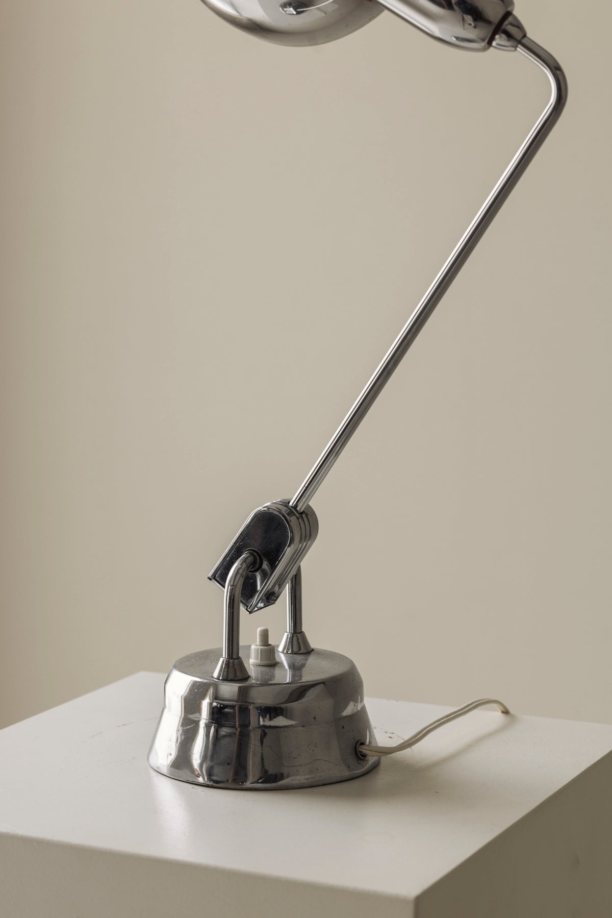 Jumo Table Lamp Selected by Charlotte Perriand, France, 1940’s — lifestyle setting
