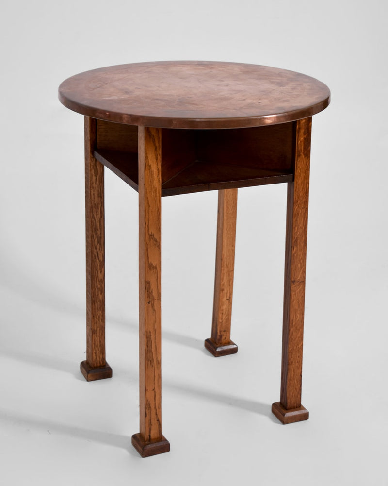 Viennese secession pedestal table, 1910s by Barracuda Interiors | The Oblist — handcrafted wood design