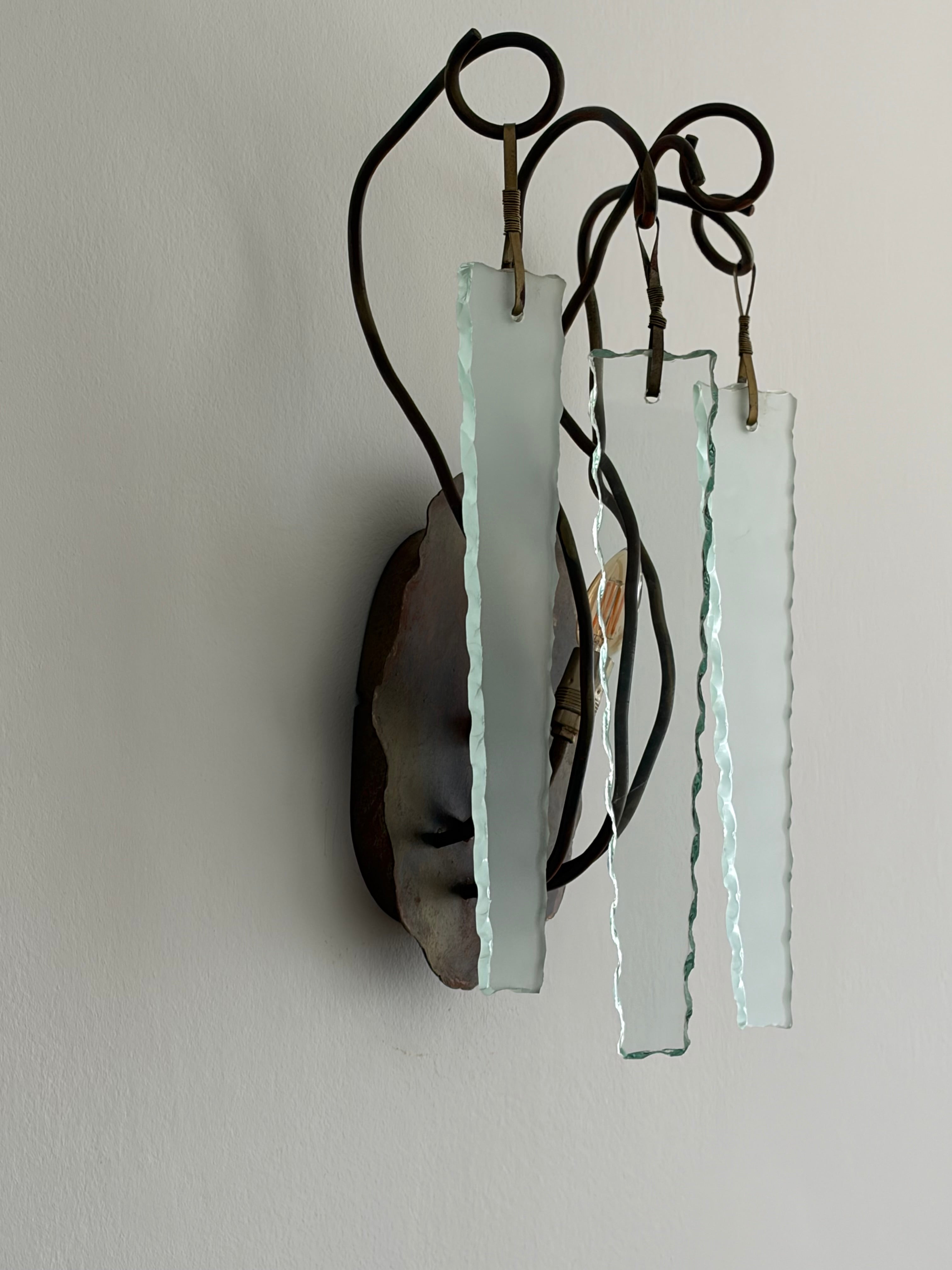 Monumental Wall Sconces Brand van Egmond, Behind Frosted Glass Series by OBJECT AGENCY | The Oblist