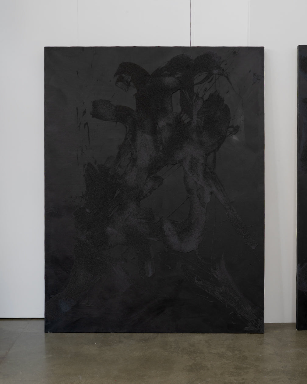 Large Abstract Diptych, Mixed Media on Canvas by Alyse Stone RCA