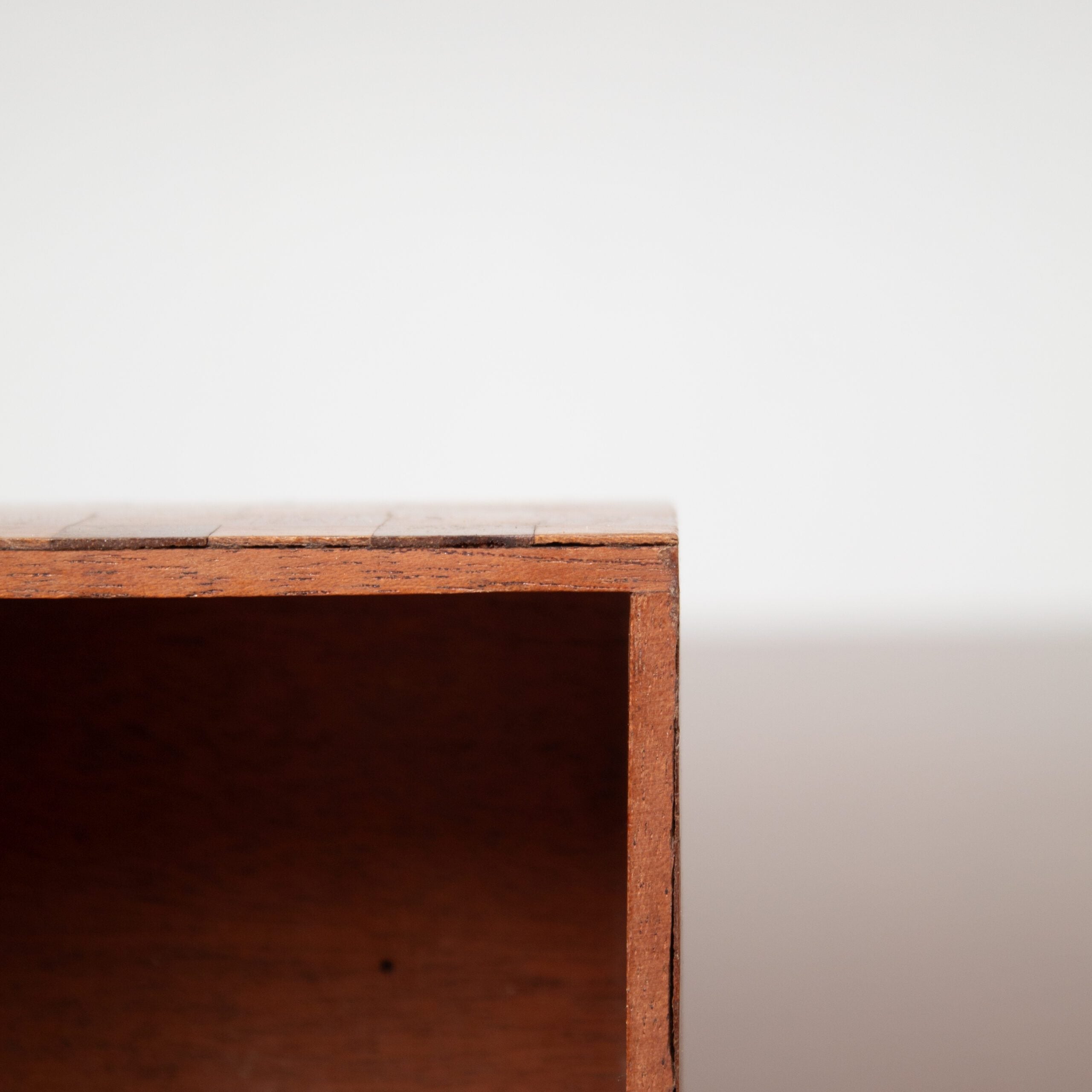 Art Deco Wooden Box with Geometric Pattern — additional view