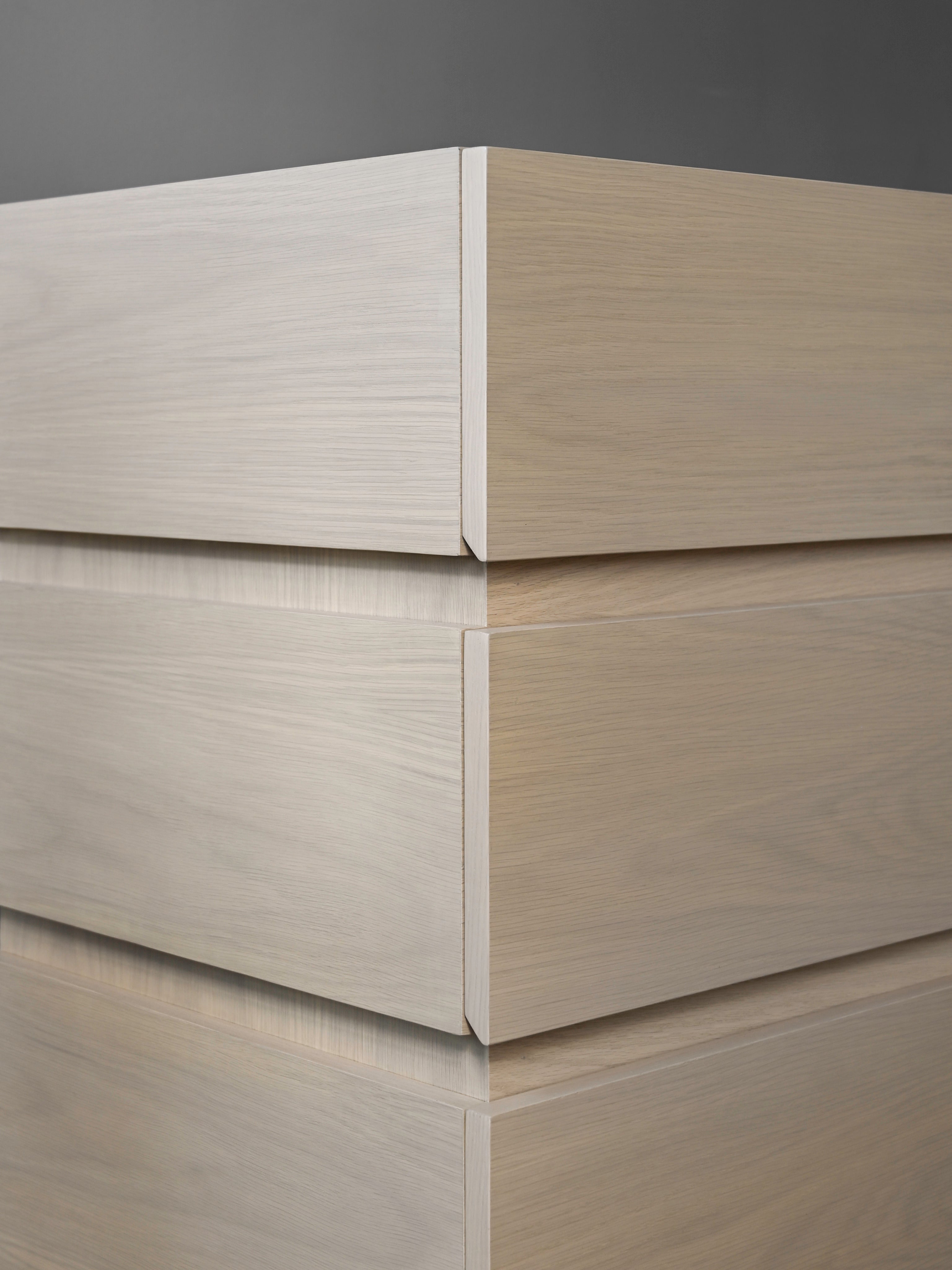 Château Bleached Oak Dresser — close-up