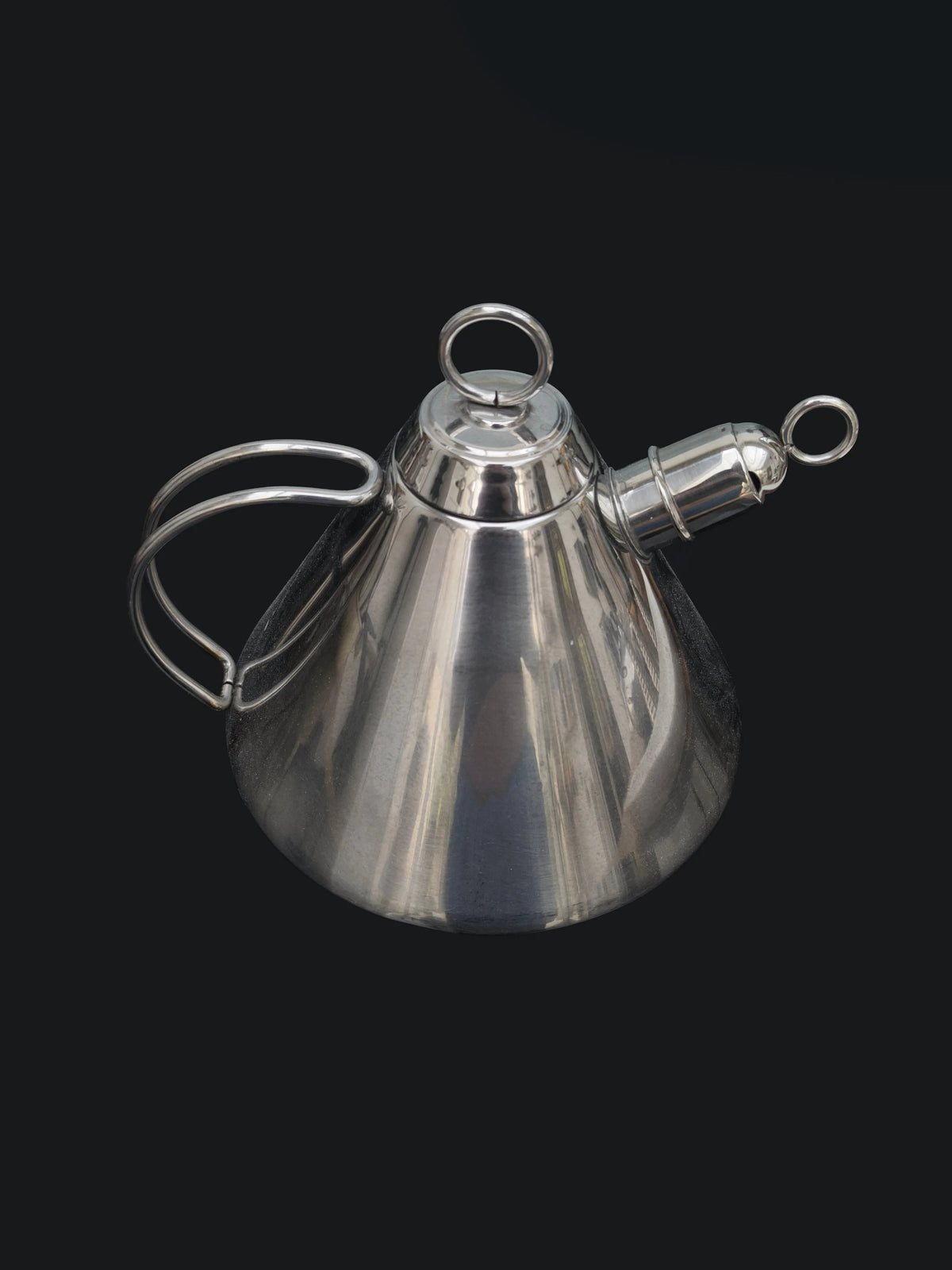 Conical Tea Kettle — side angle