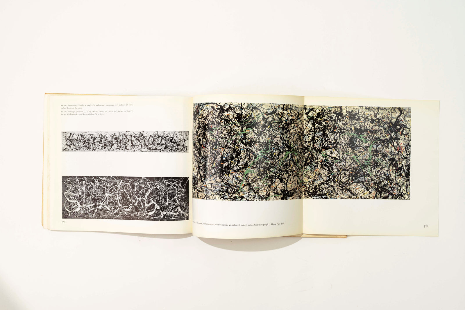 Jackson Pollock, MoMA, 1967 — close-up