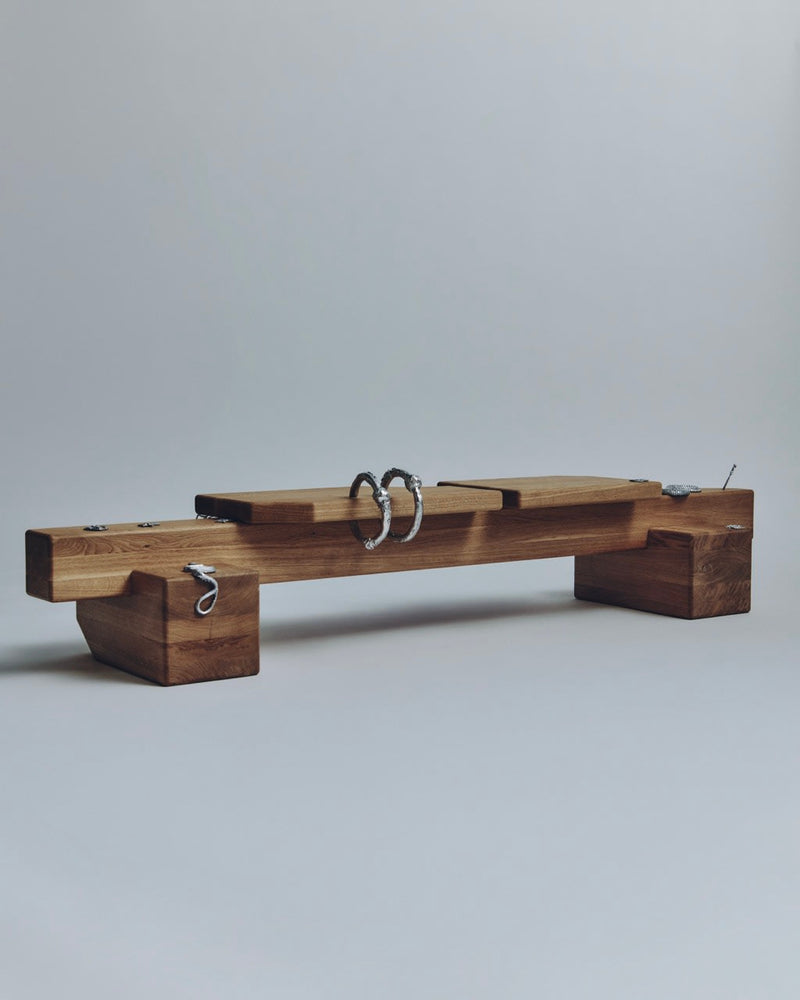 High School Lover Bench by sashaxsasha and Apollinaria Broche by sashaxsasha | The Oblist