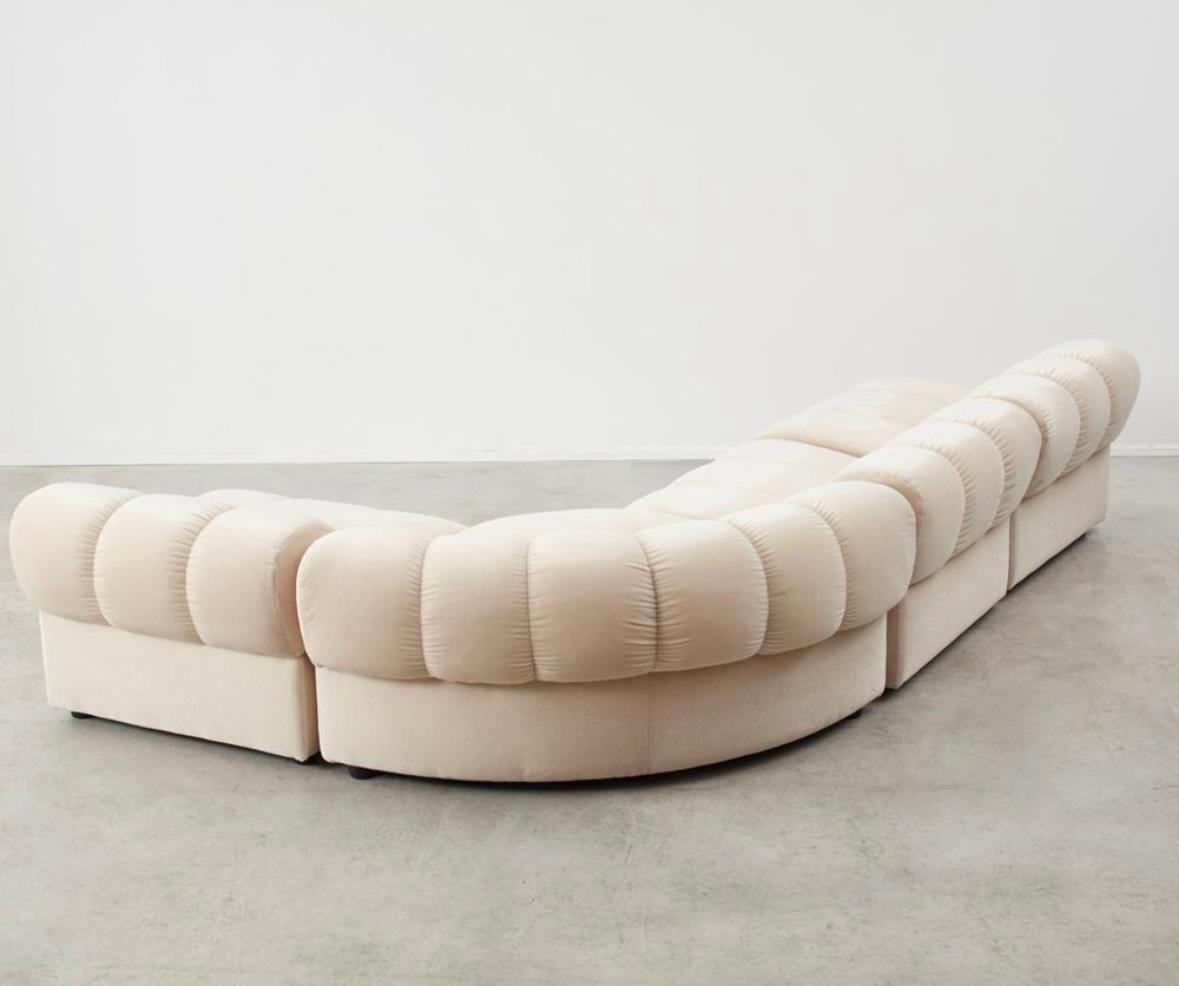 Giuseppe Munari for Poltrona – Modular Lounge Sofa — detail view