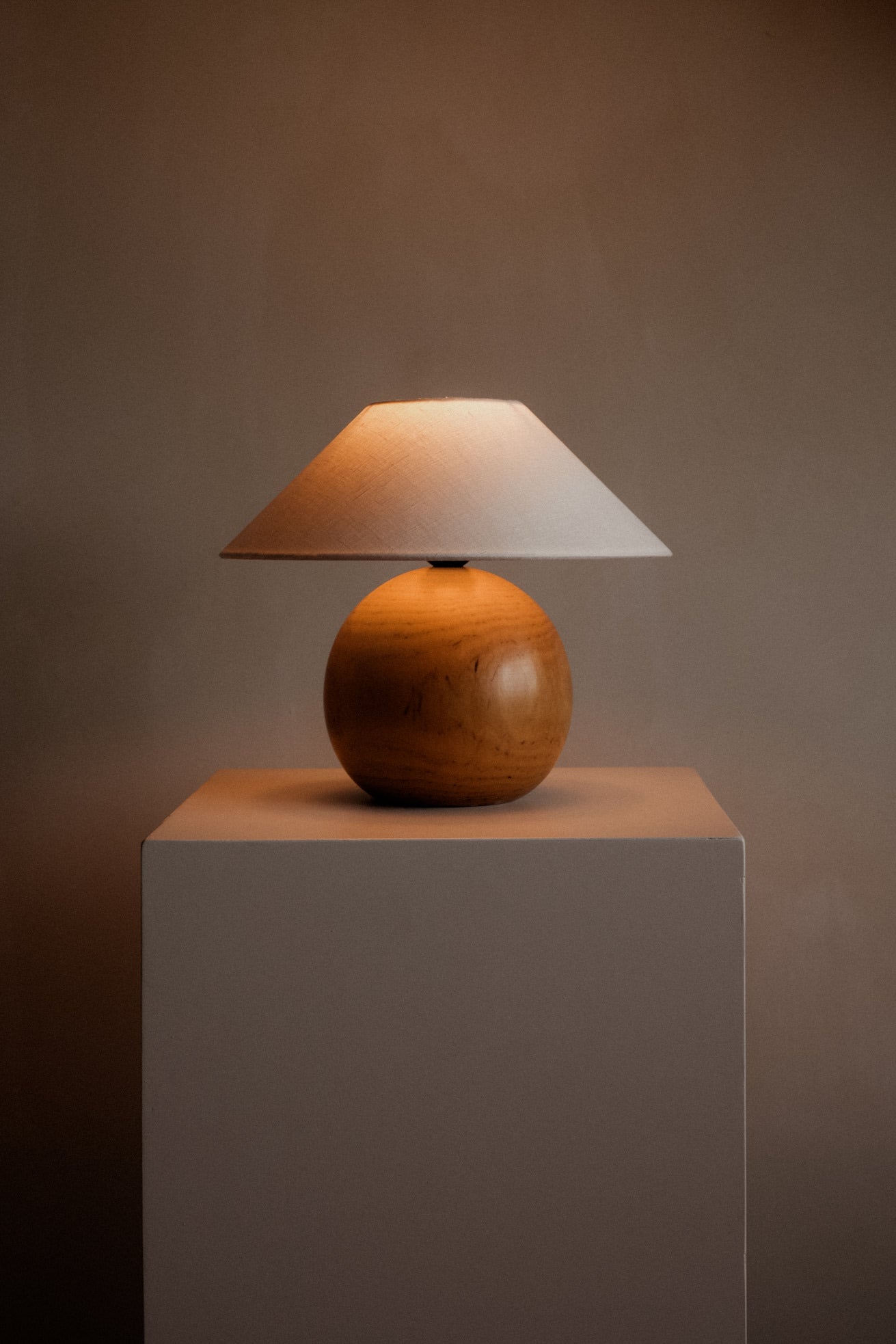 Wooden table lamp — view 9