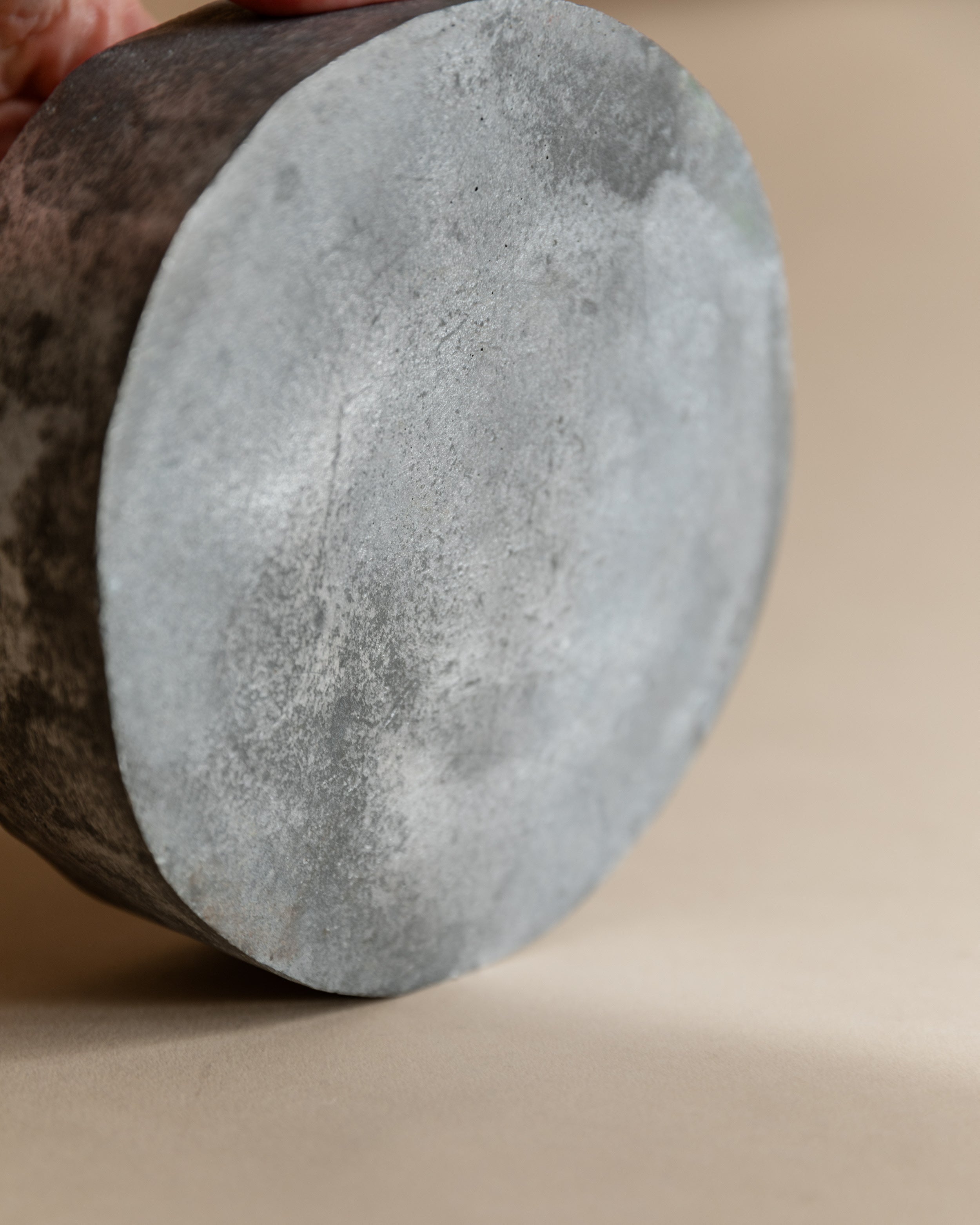 Cendrier en Métal Relief de Visage, Italie Années 1950