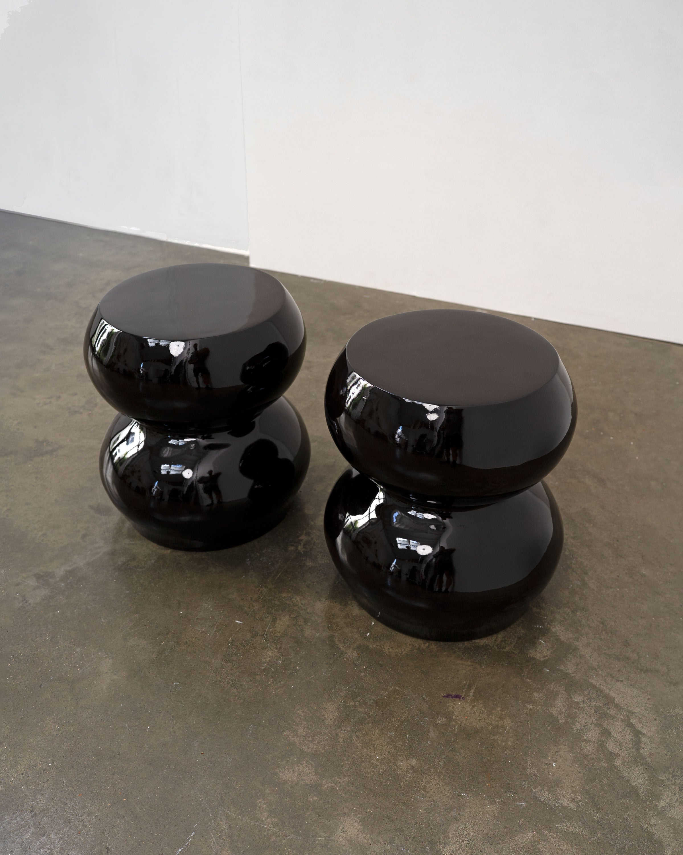 Sculptural Stools / Side Tables, c.1970