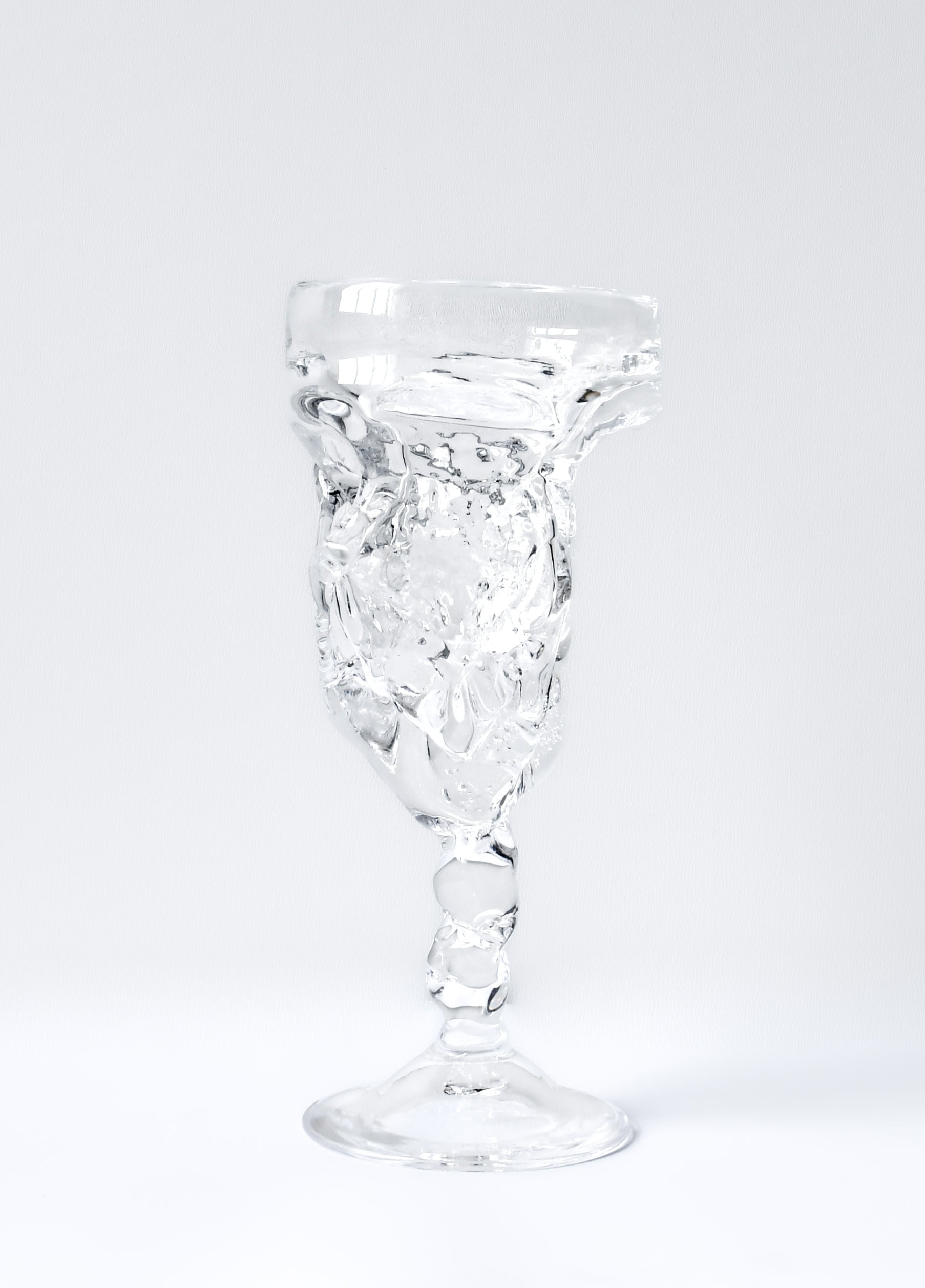 Hand-blown Chalice — detail view