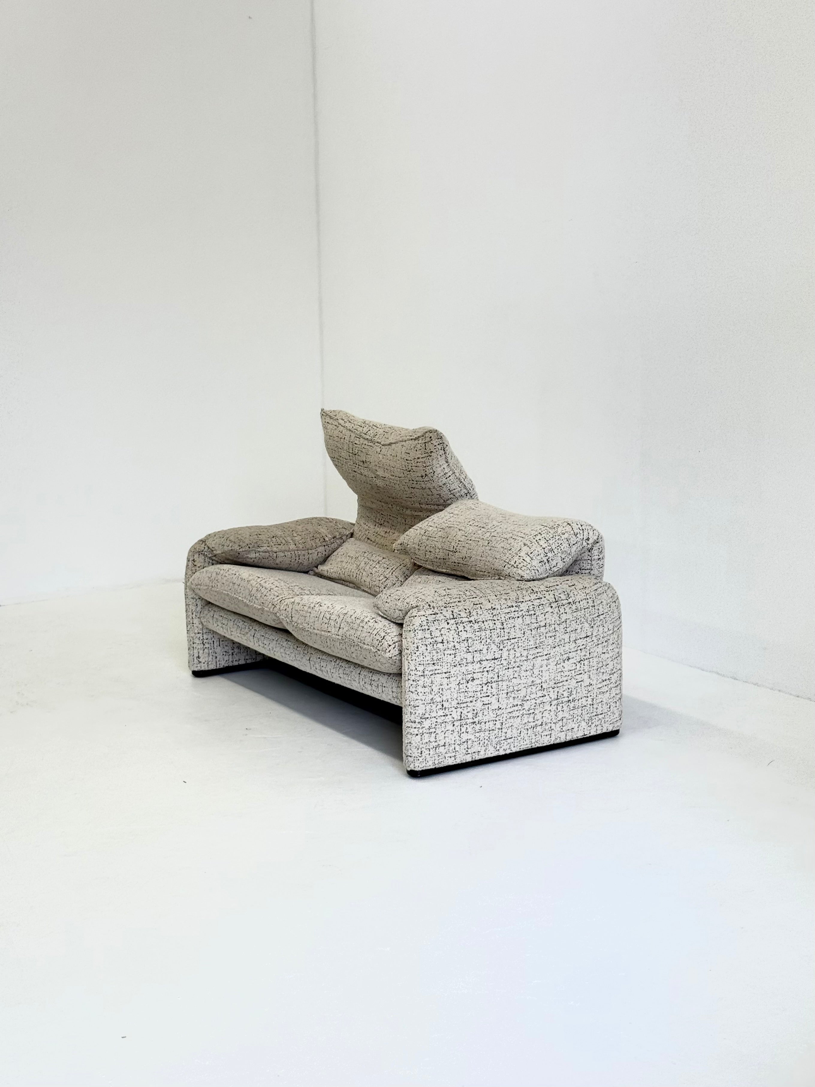 ameri「MARALUNGA Cassina 2seater wide」 Cassina Maralunga 2-seater sofa by Wintage | The Oblist