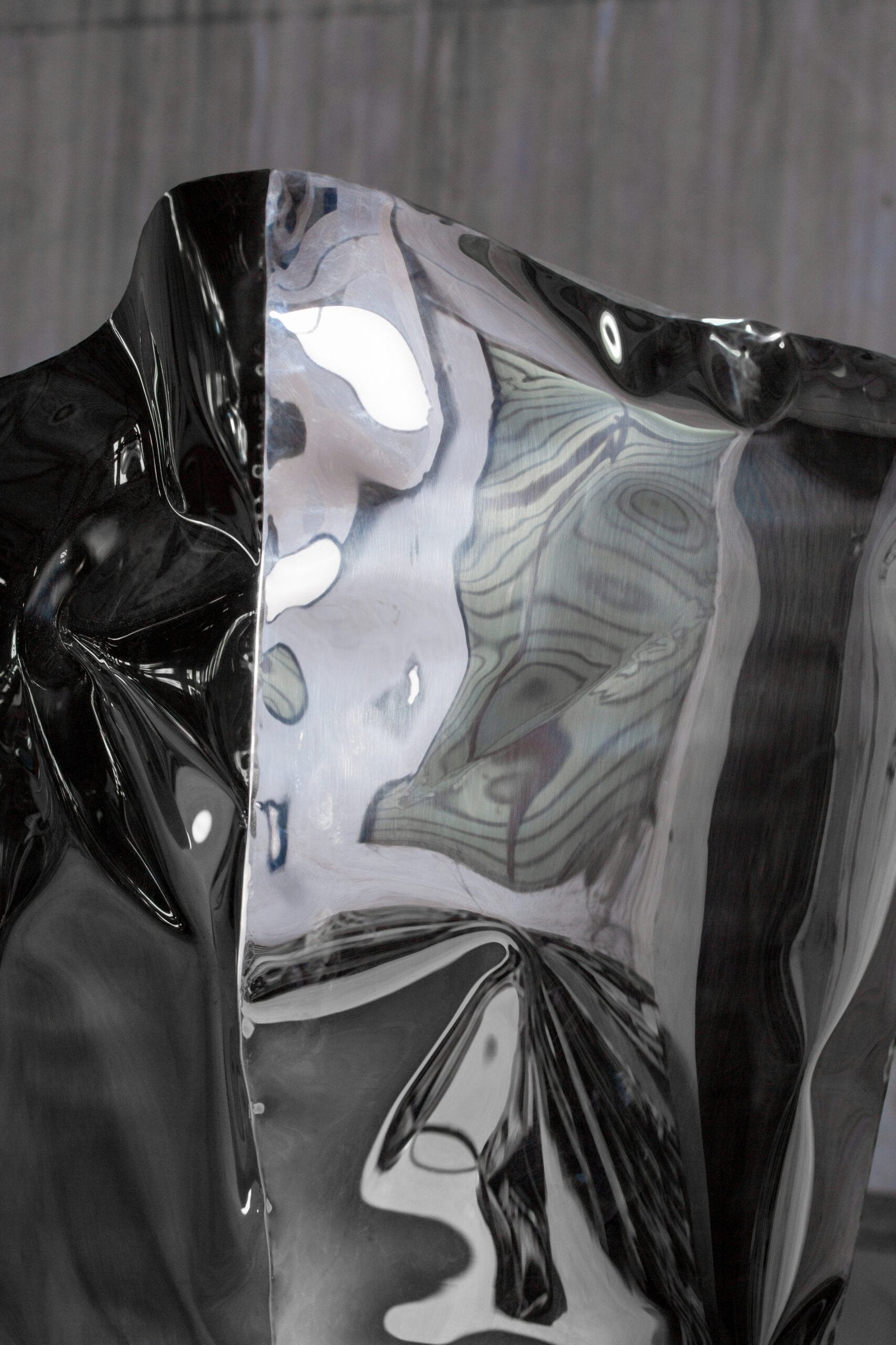 Stainless Steel Sculpture - Monolith Series by Nitush Aroosh — close-up