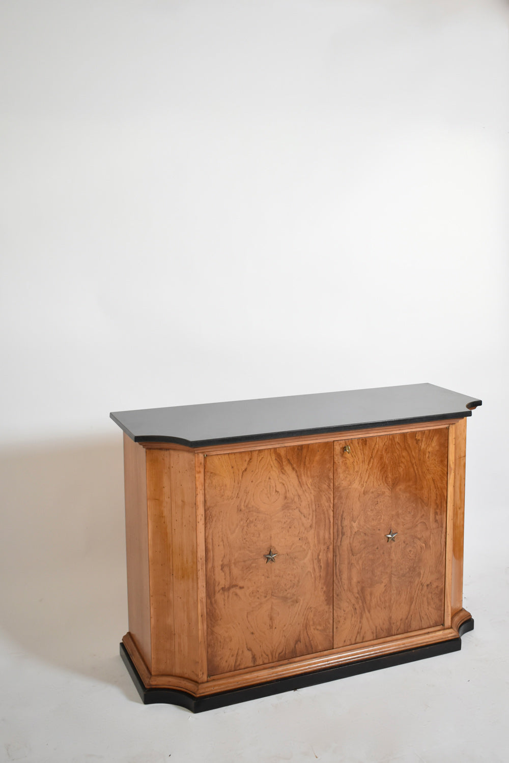 Walnut Veneer Sideboard, 1940s — lifestyle setting