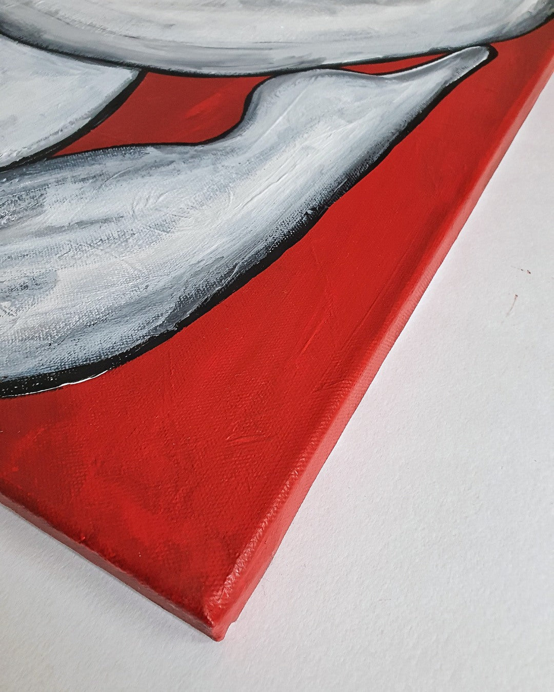 Je suis tellement plus qu'un corps - Painting — side angle