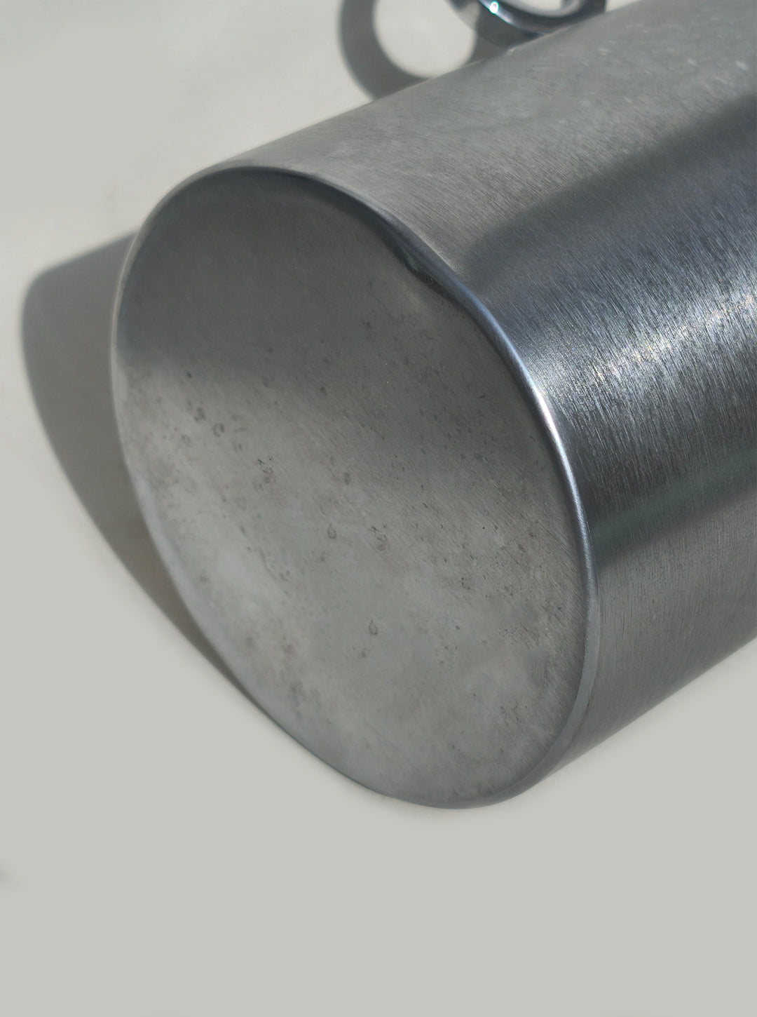 Steel Ice Bucket — side angle
