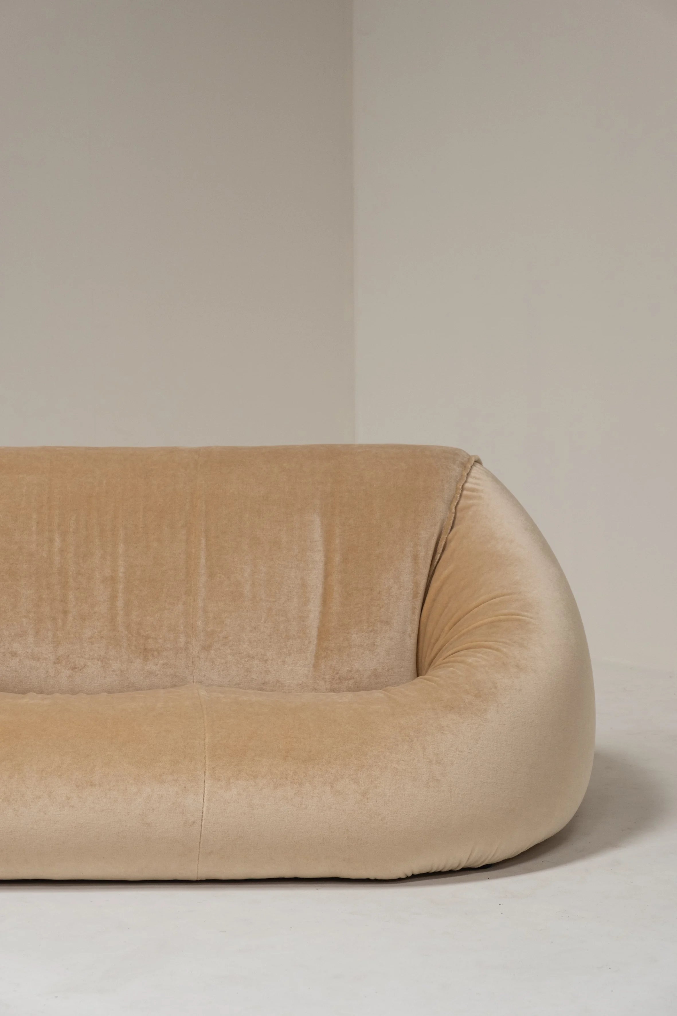 Cèzamè Paris 3-Seater Sofa, France, 1970s — lifestyle setting