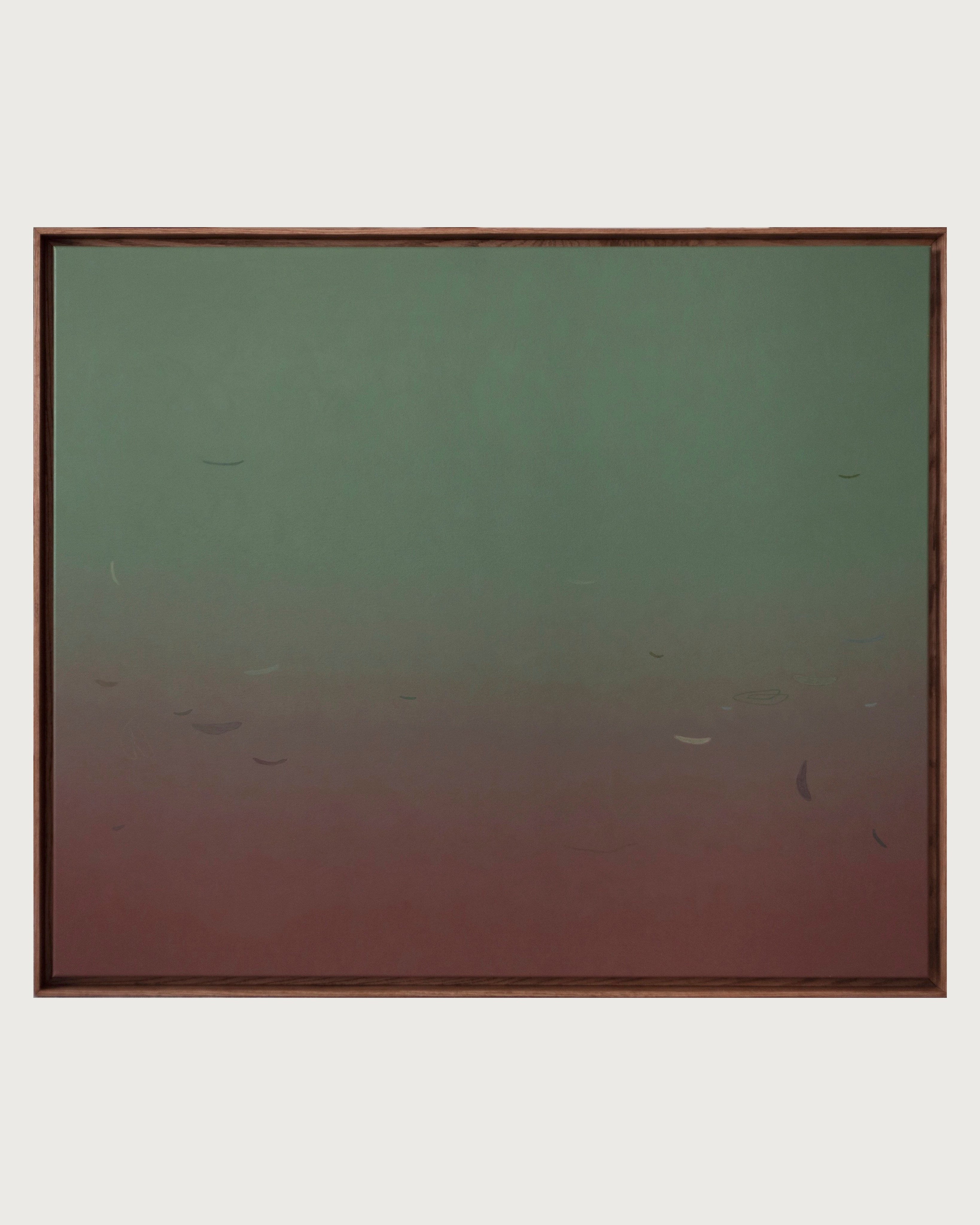 Beneath' Painting by Rebecca von Matérn | The Oblist — modern color gradient