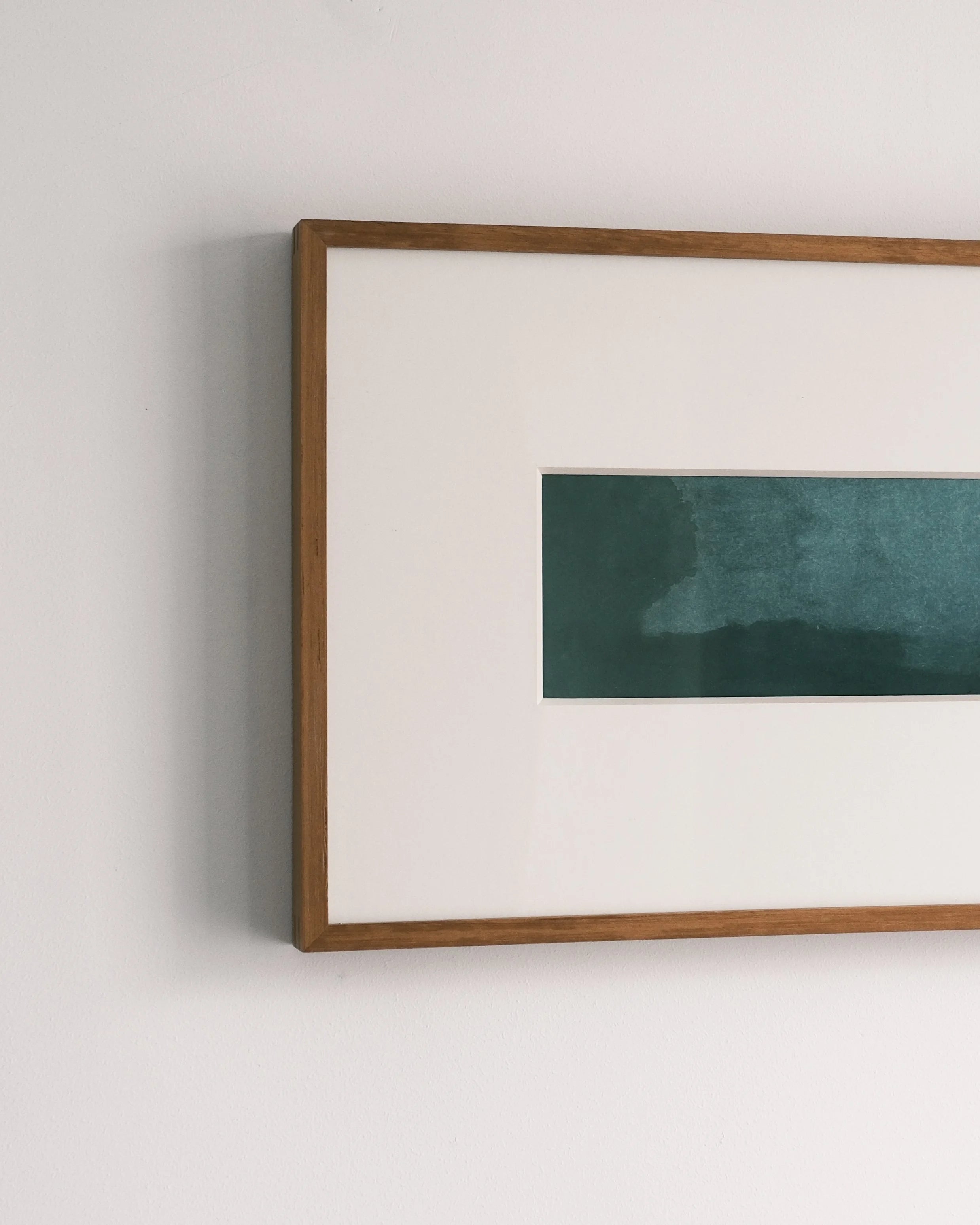 Qīng (2026), Painting by Aimée Adriaansen — side angle