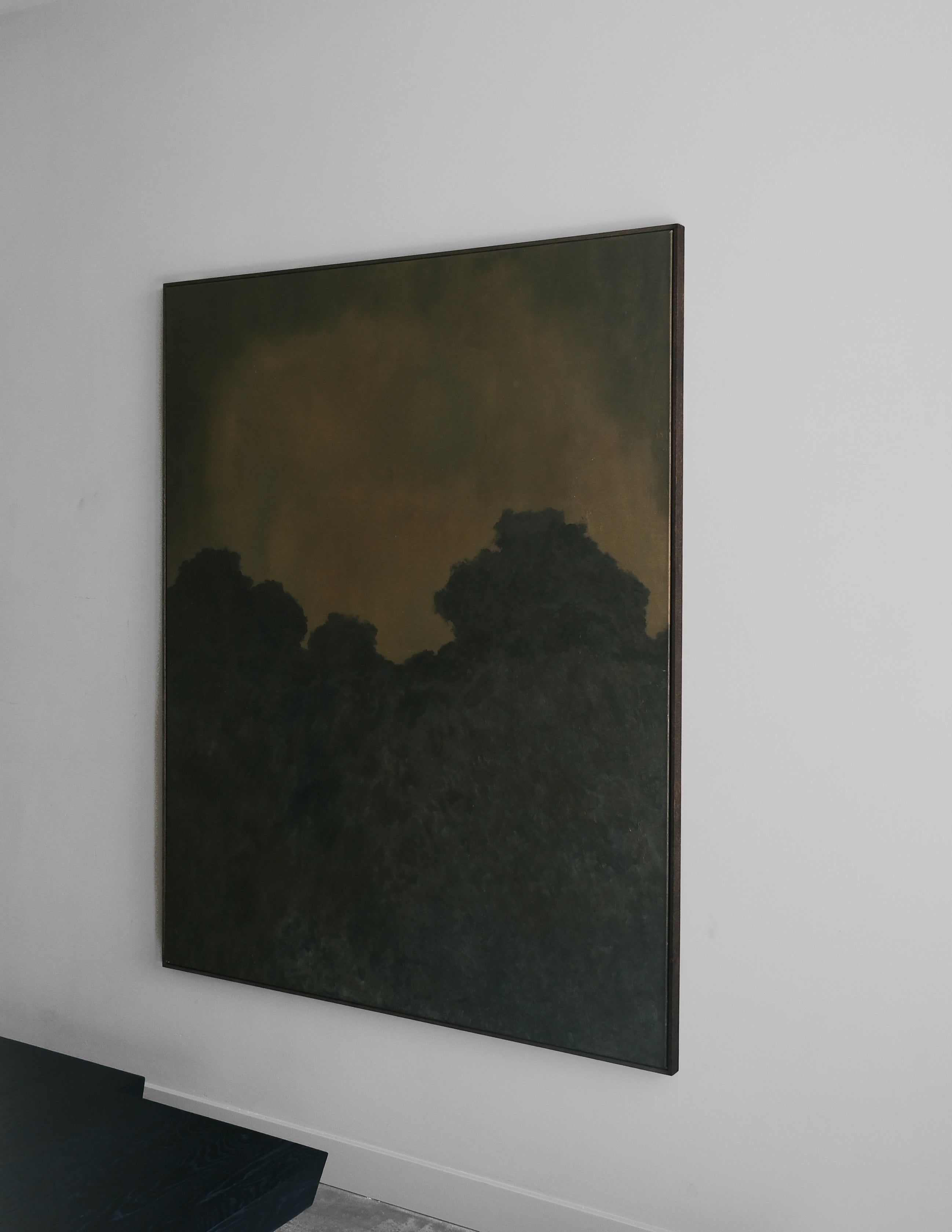 Evening Silhouette III (2026) - Oil Painting by Aimée Adriaansen — detail view