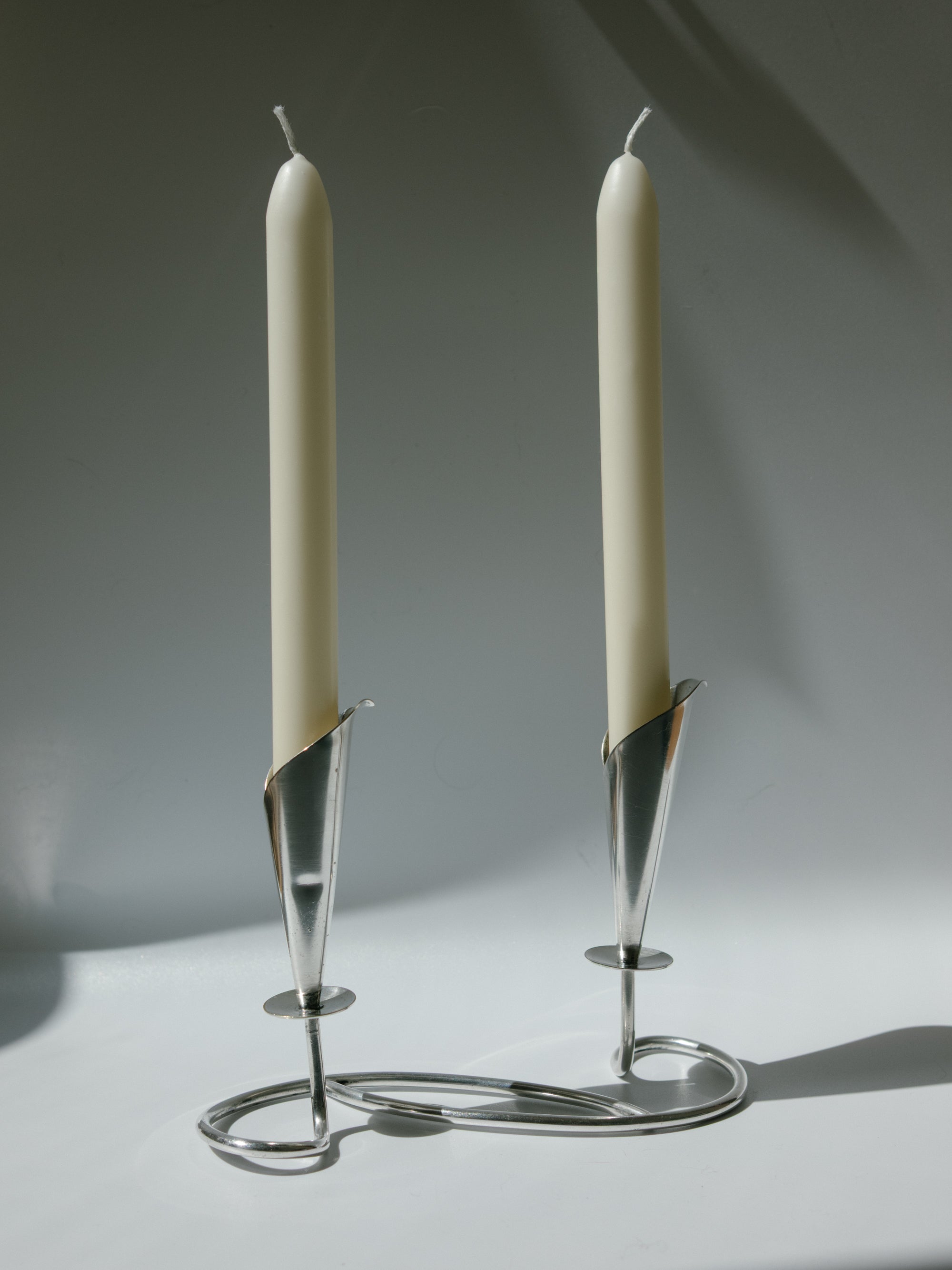 Calla Lily Candle Holder - Denmark, c. 1960s — close-up