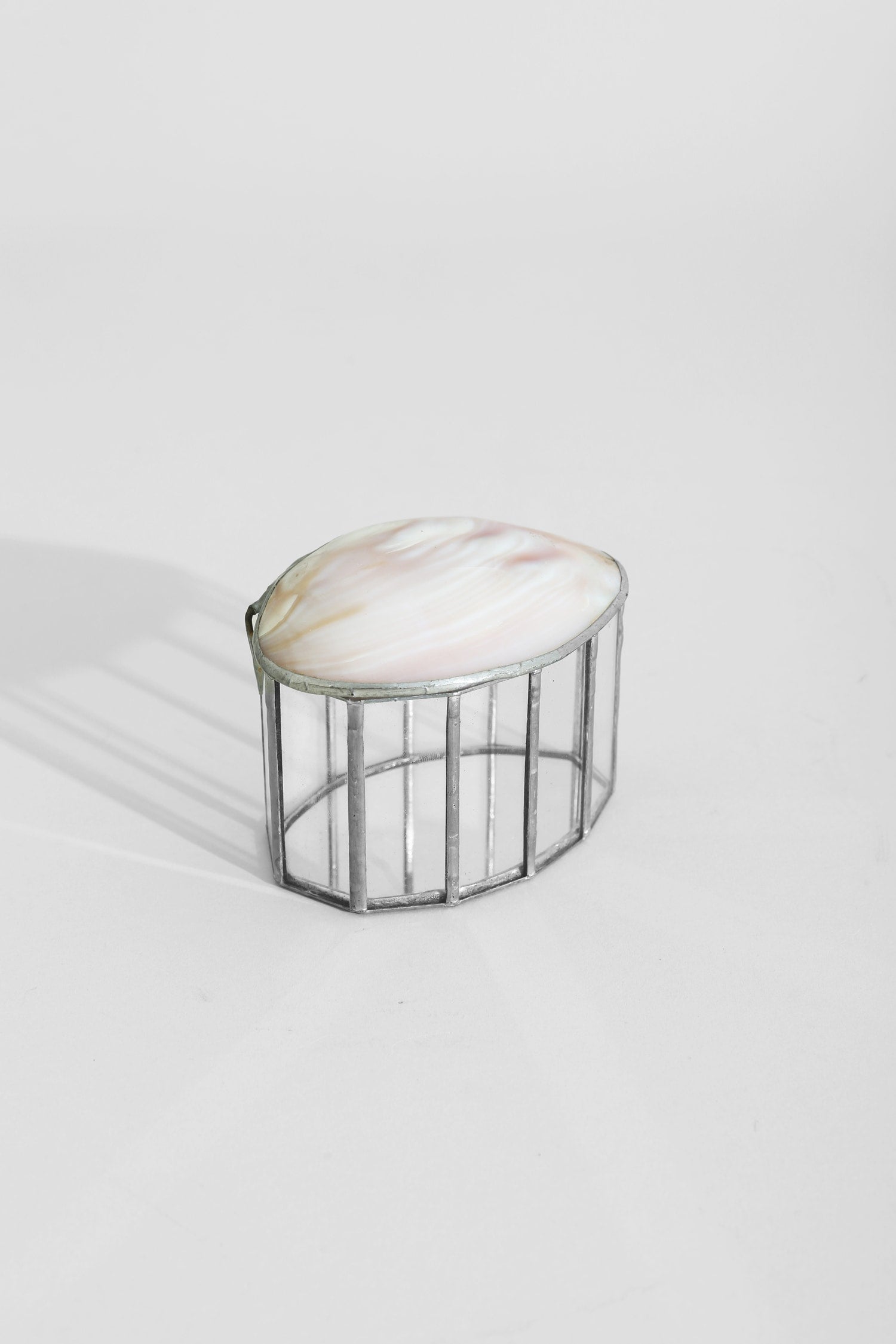 Shell Jewelry Box — close-up